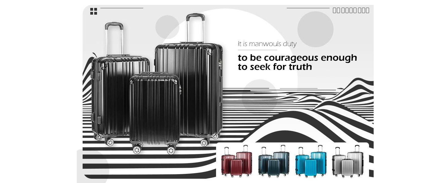 coolife luggage set