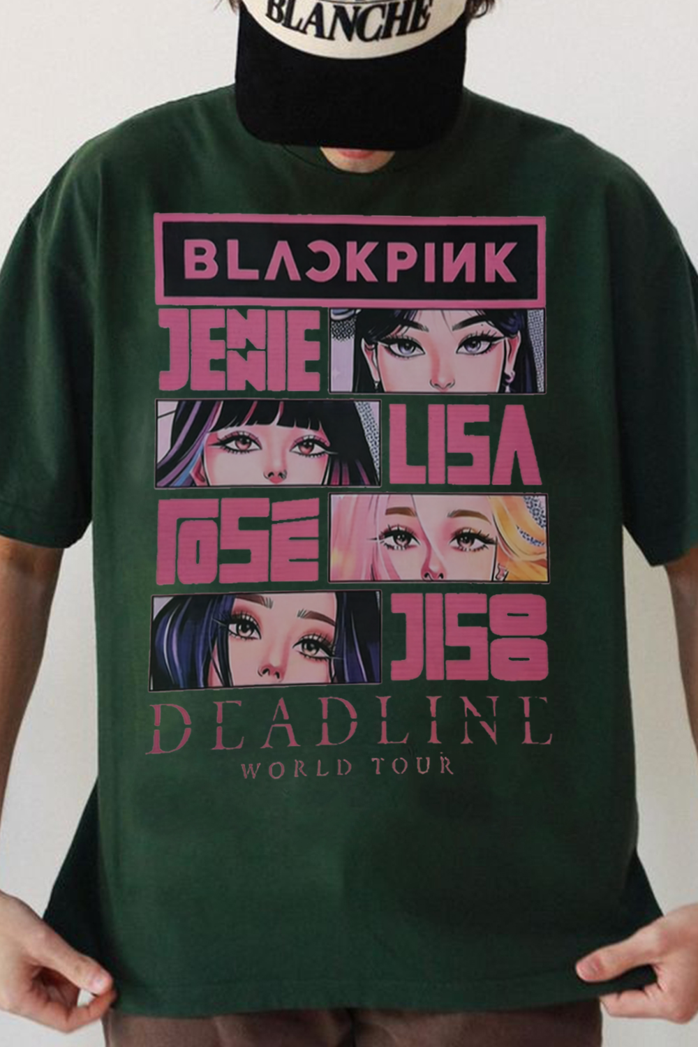BLACKPINK tour 2025 men shirt