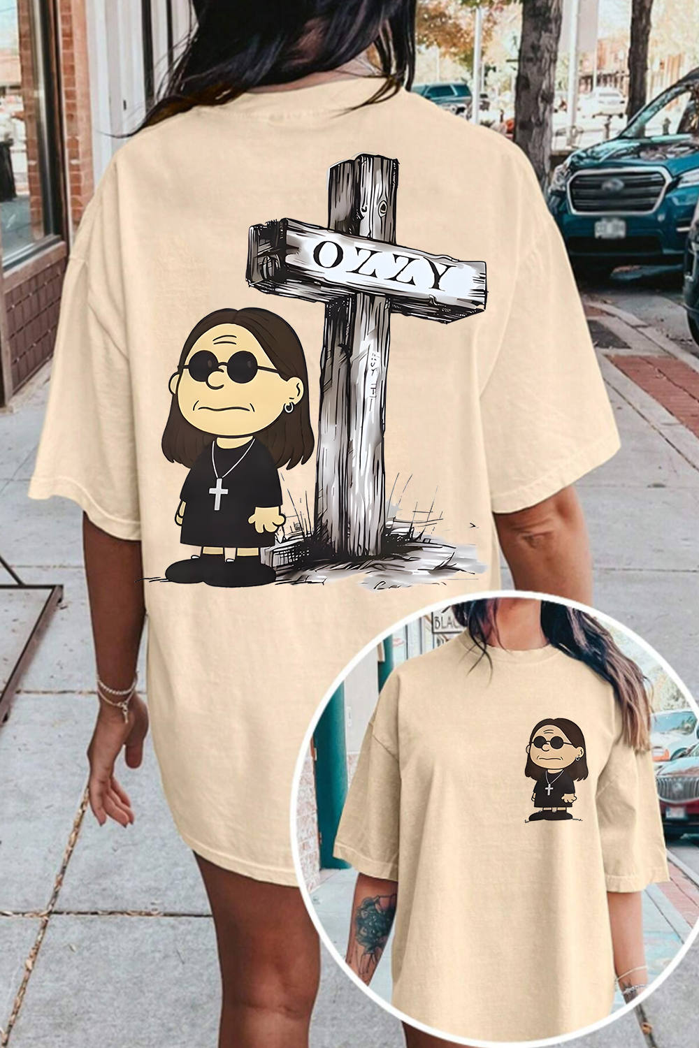 Ozzy and Charlie Brown Women shirt