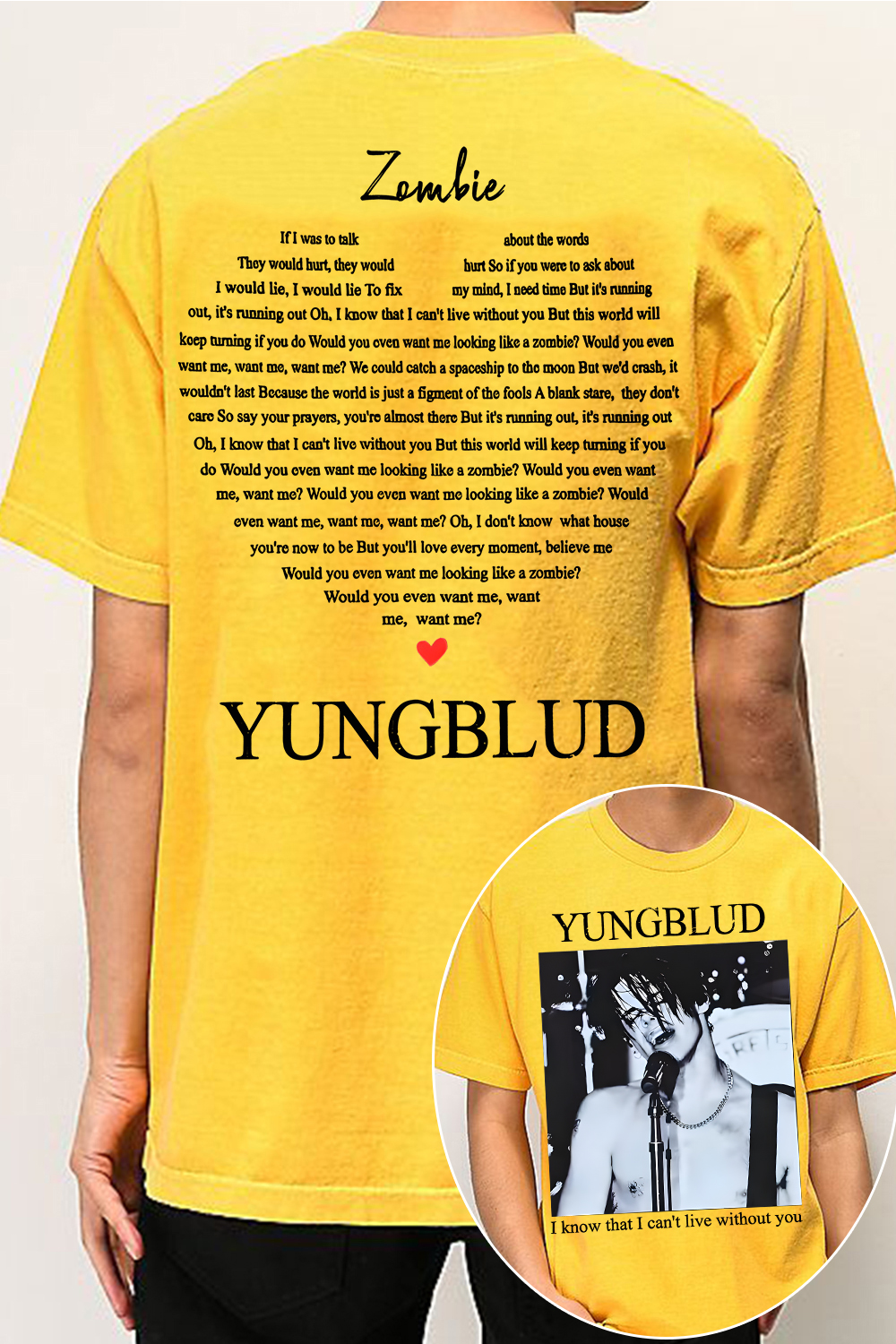 Yungblud & Zombie Shirt For Men