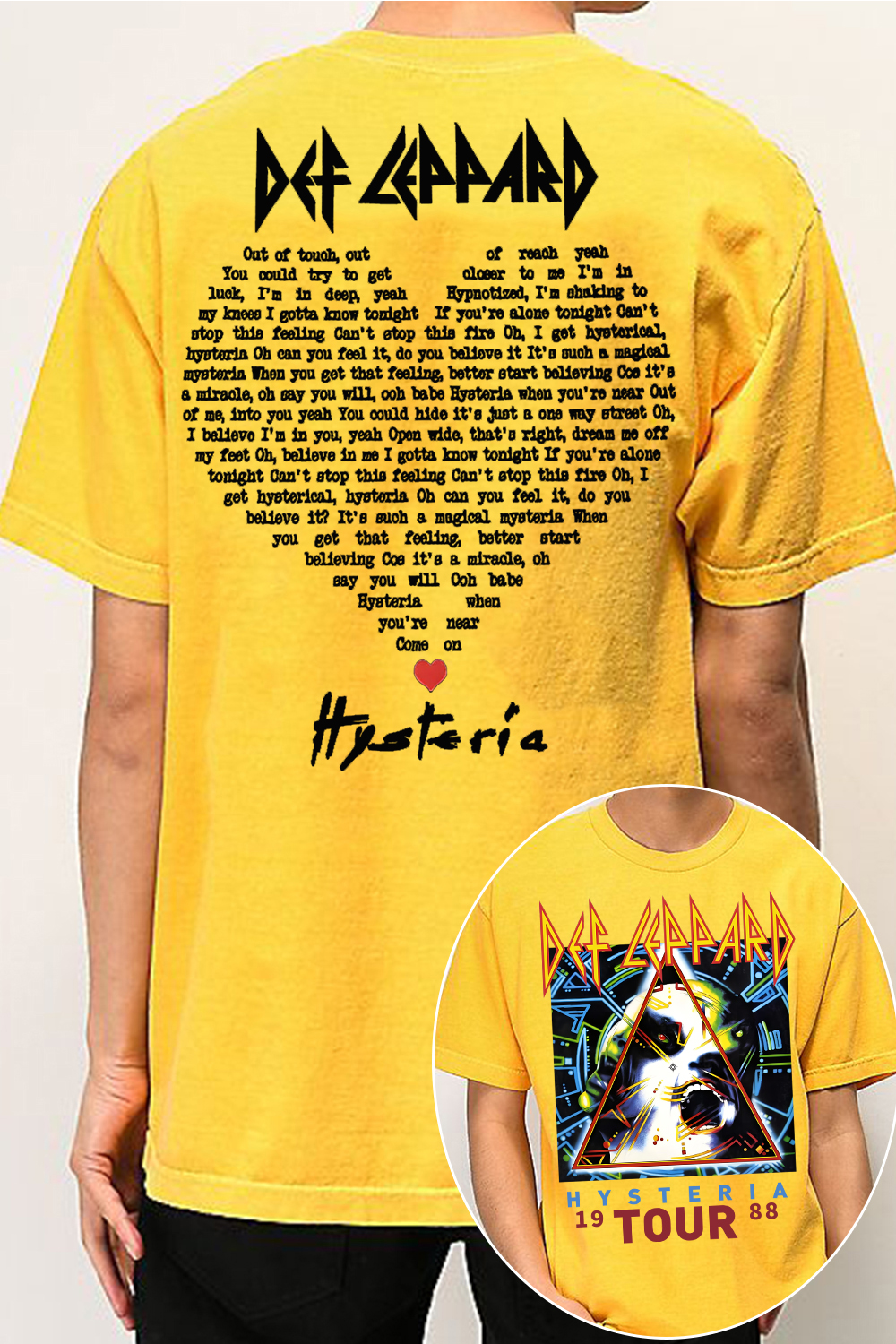 Def Leppard fans shirt