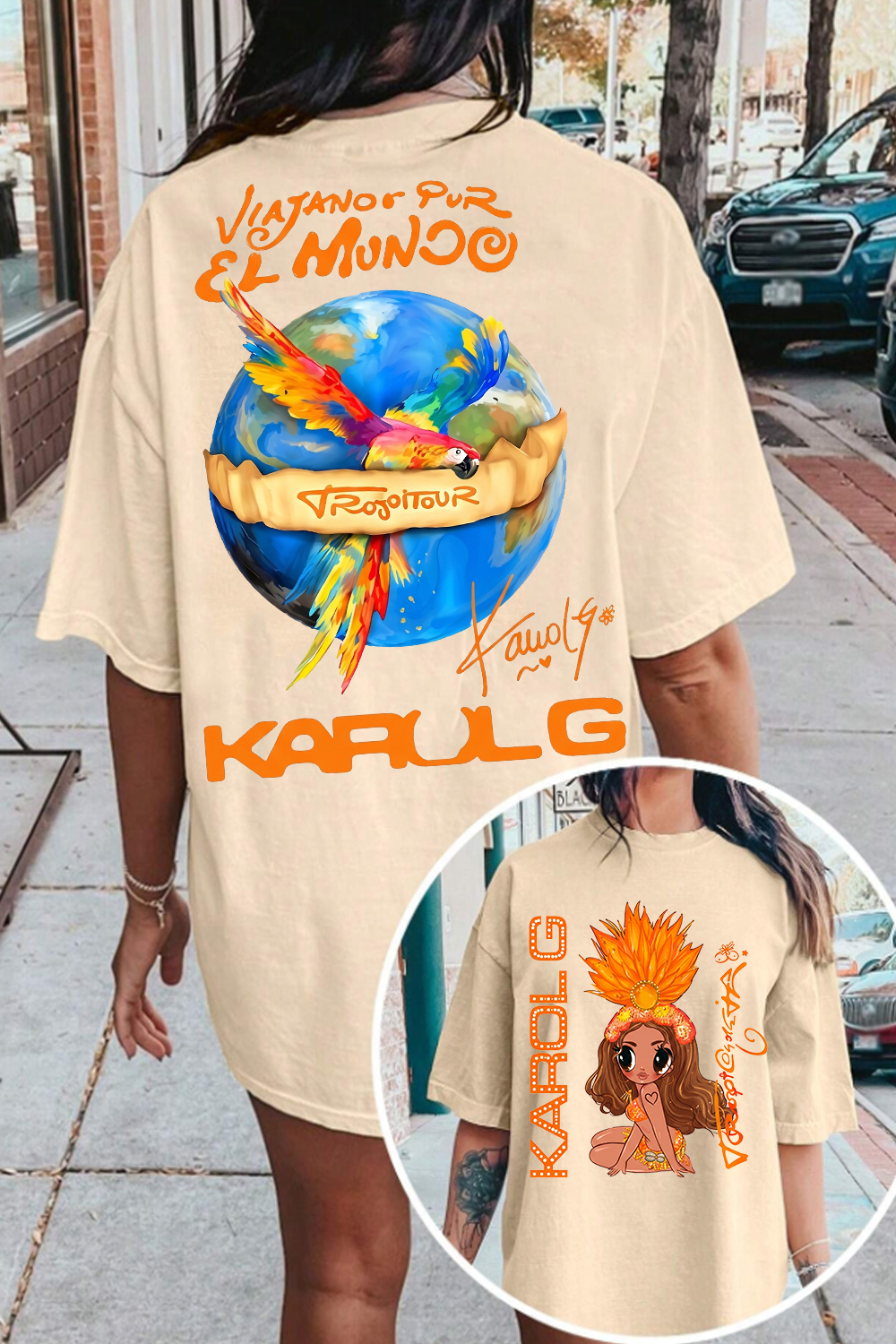Tropitour Ready 🔥Karol G Concert Tee