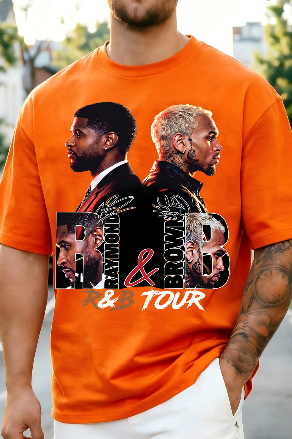 Raymond And Brown Mne's Tee For Real Fan For Concert