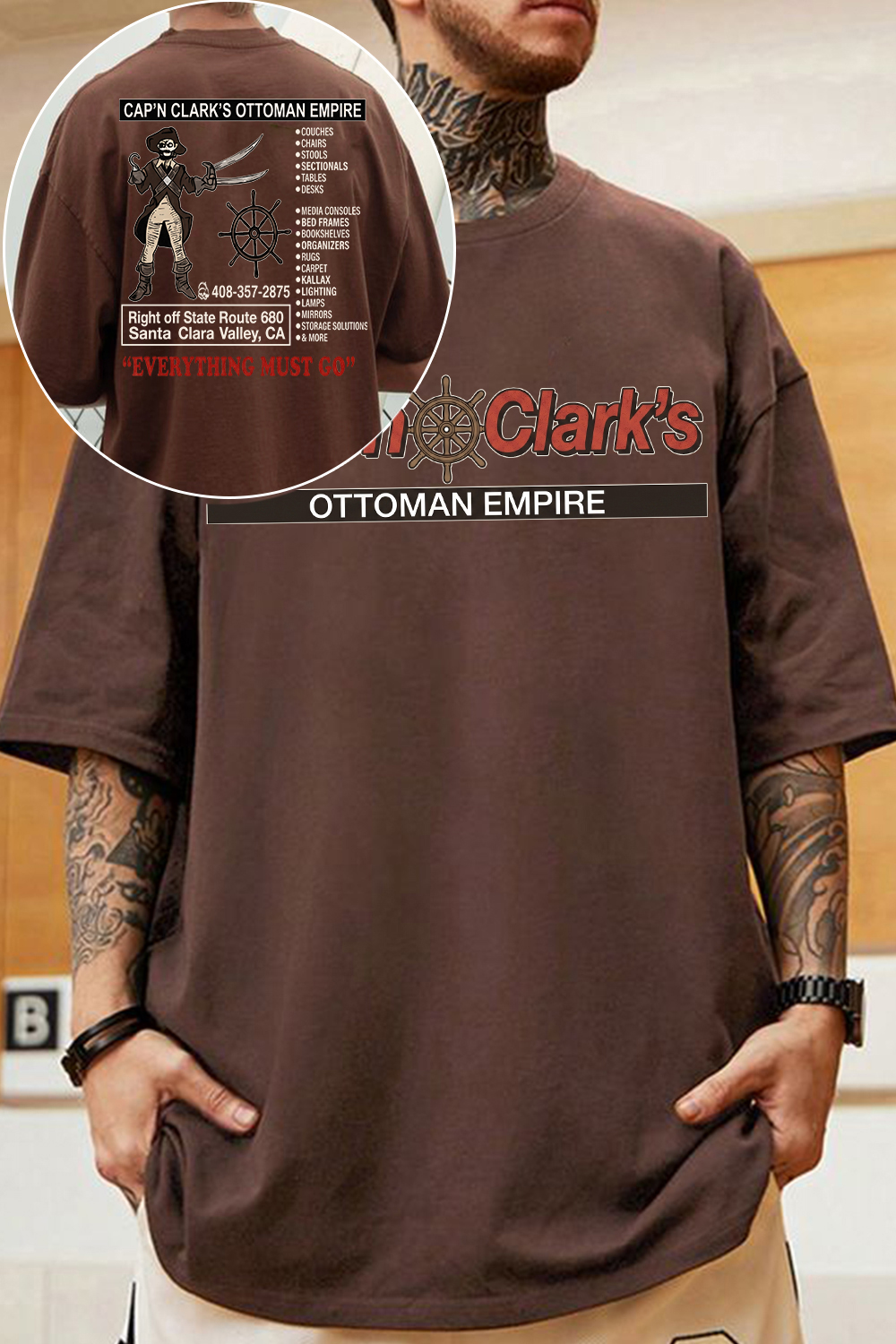 Retro Cap'n Clark’s Ottoman Empire Shirt