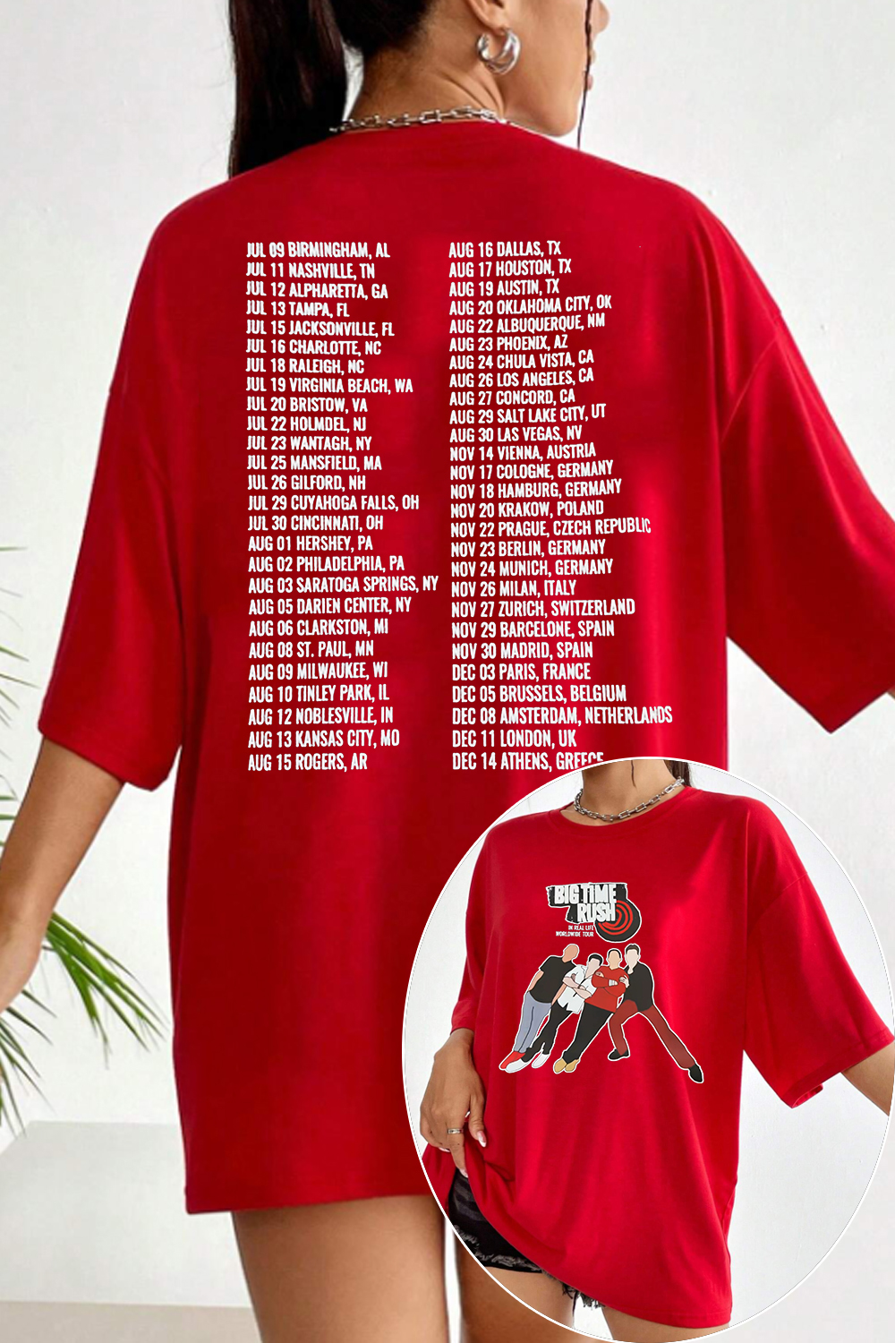 Big Time Rush 2025  T-SHIRT