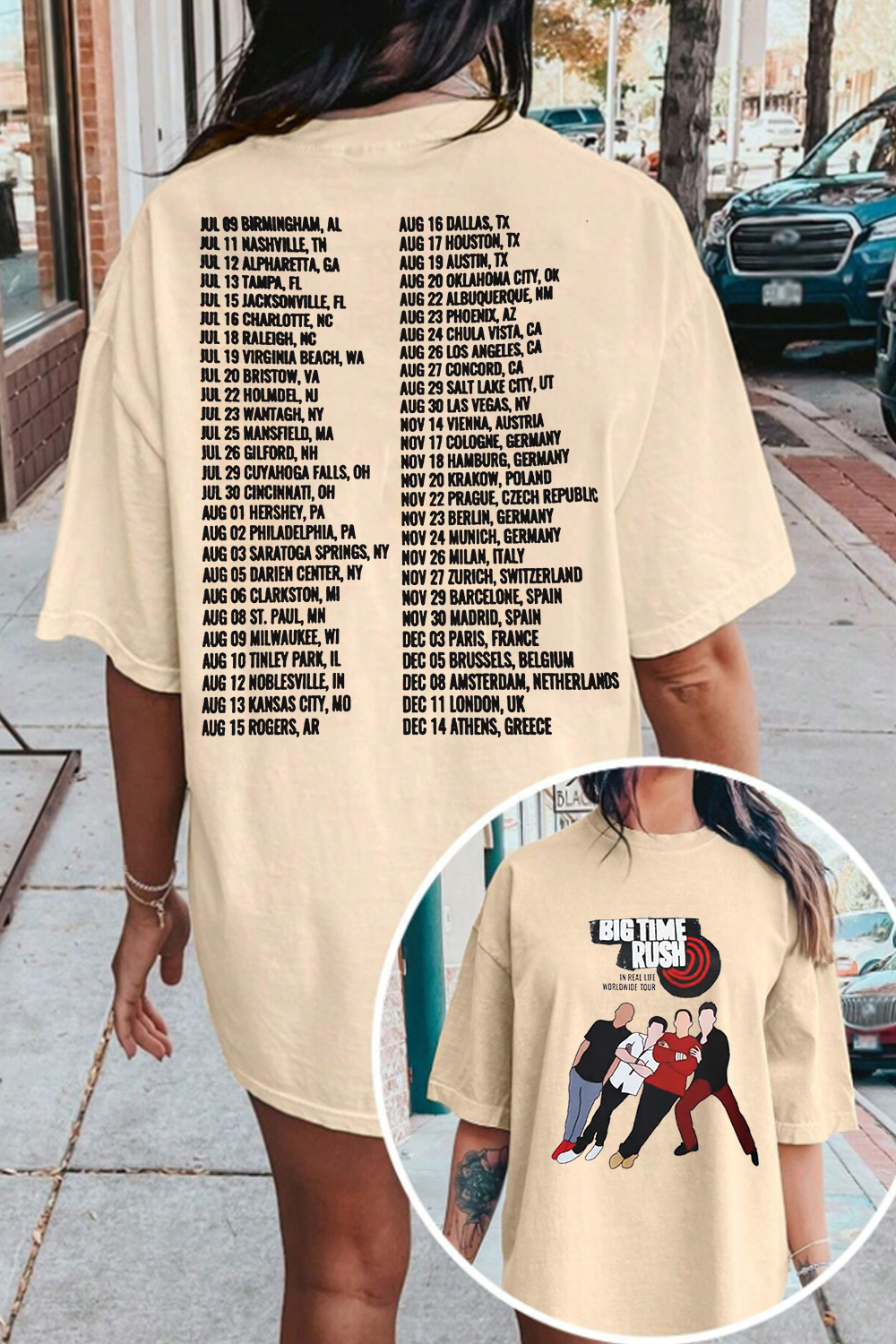 Big Time Rush 2025  T-SHIRT