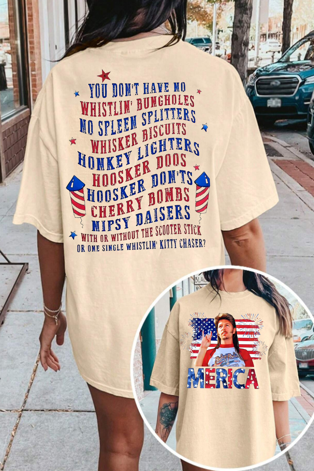 Joe Dirt Women's T-shirt is ready for your party in 4th of July🇺🇸
