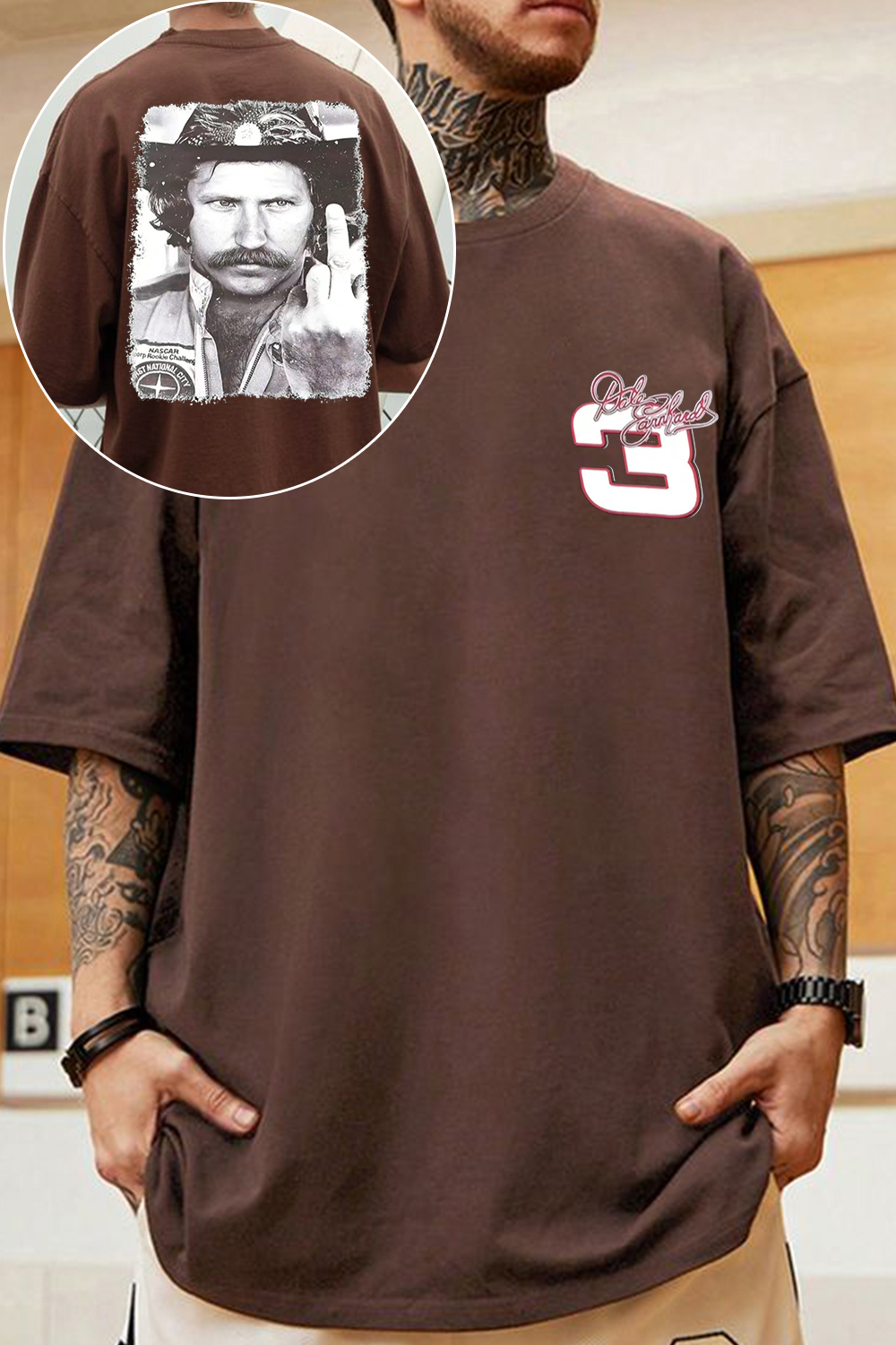 G. O.A.T. 🖤🏁 T-shirt