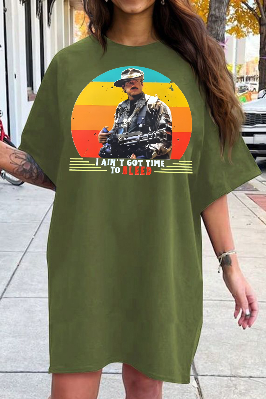 predator arnoldschwarzengegger women tee