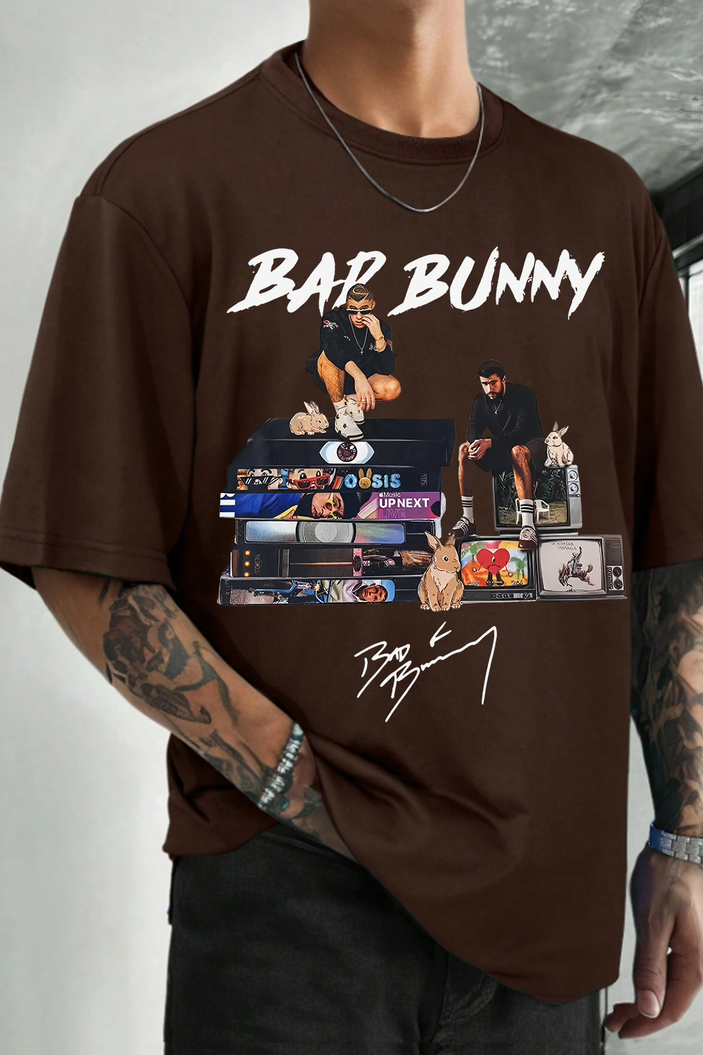 Bad Bunny Debi Tirar Mas Fotos Graphic Tee For Men