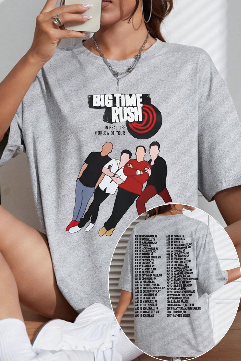 Big Time Rush 2025  T-SHIRT