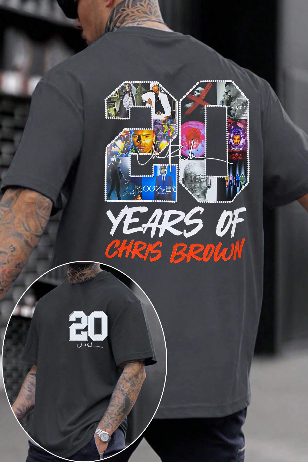 Breeze Team-20 Double-sided printed T-shirt