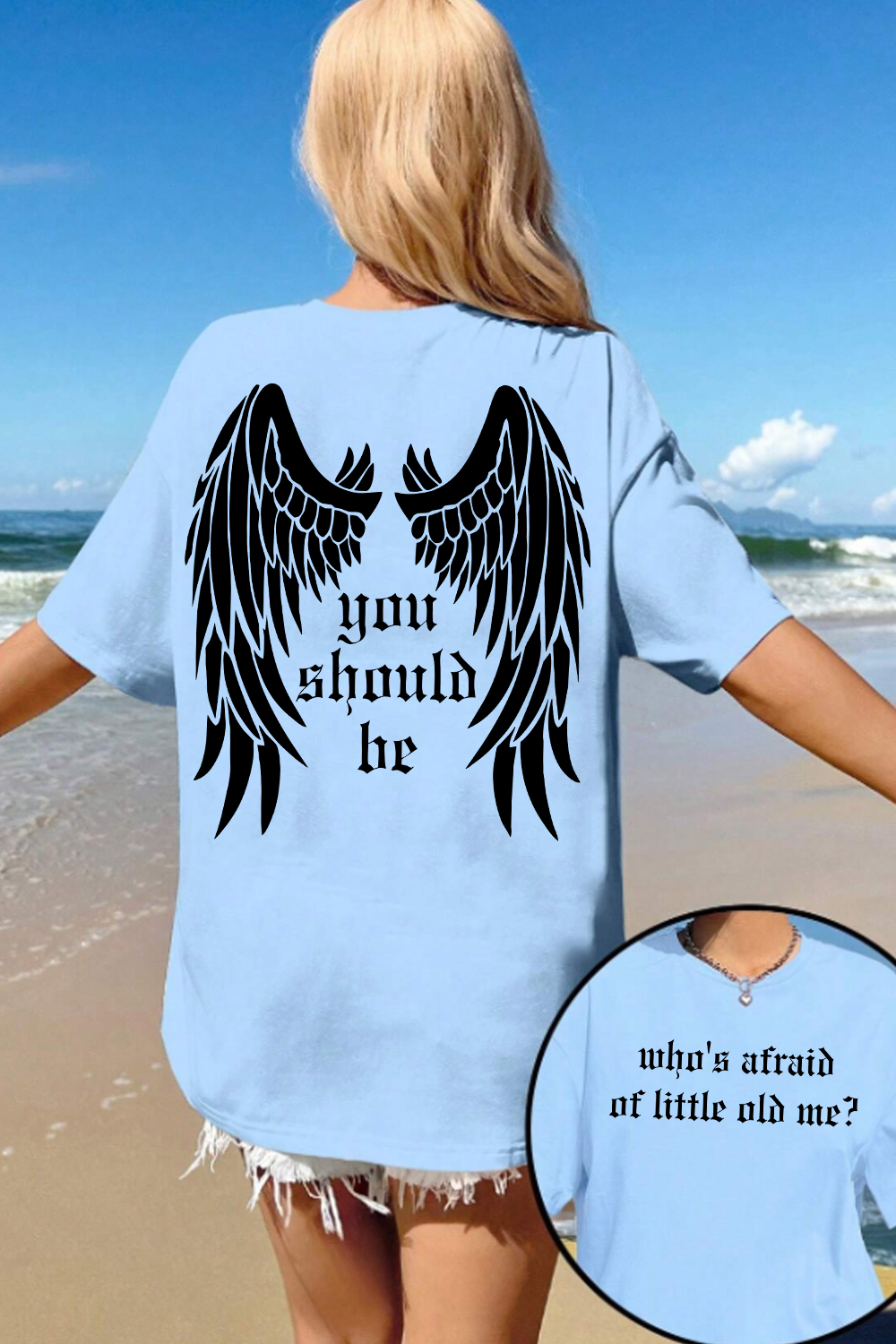 Who's Afraid Of Little Old Me You Should Be Swiftie Tortured Poets Tee For Women