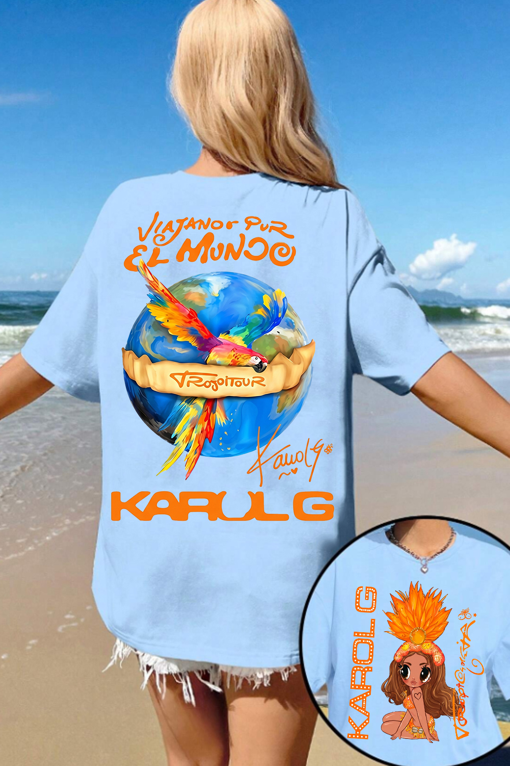 Tropitour Ready 🔥Karol G Concert Tee