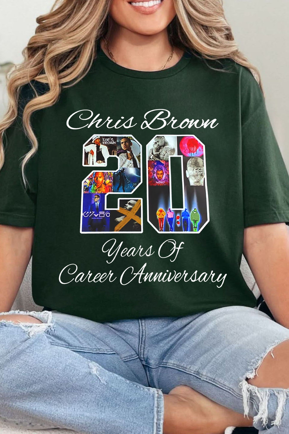 20th Anniversary chrisbrown t-shirt