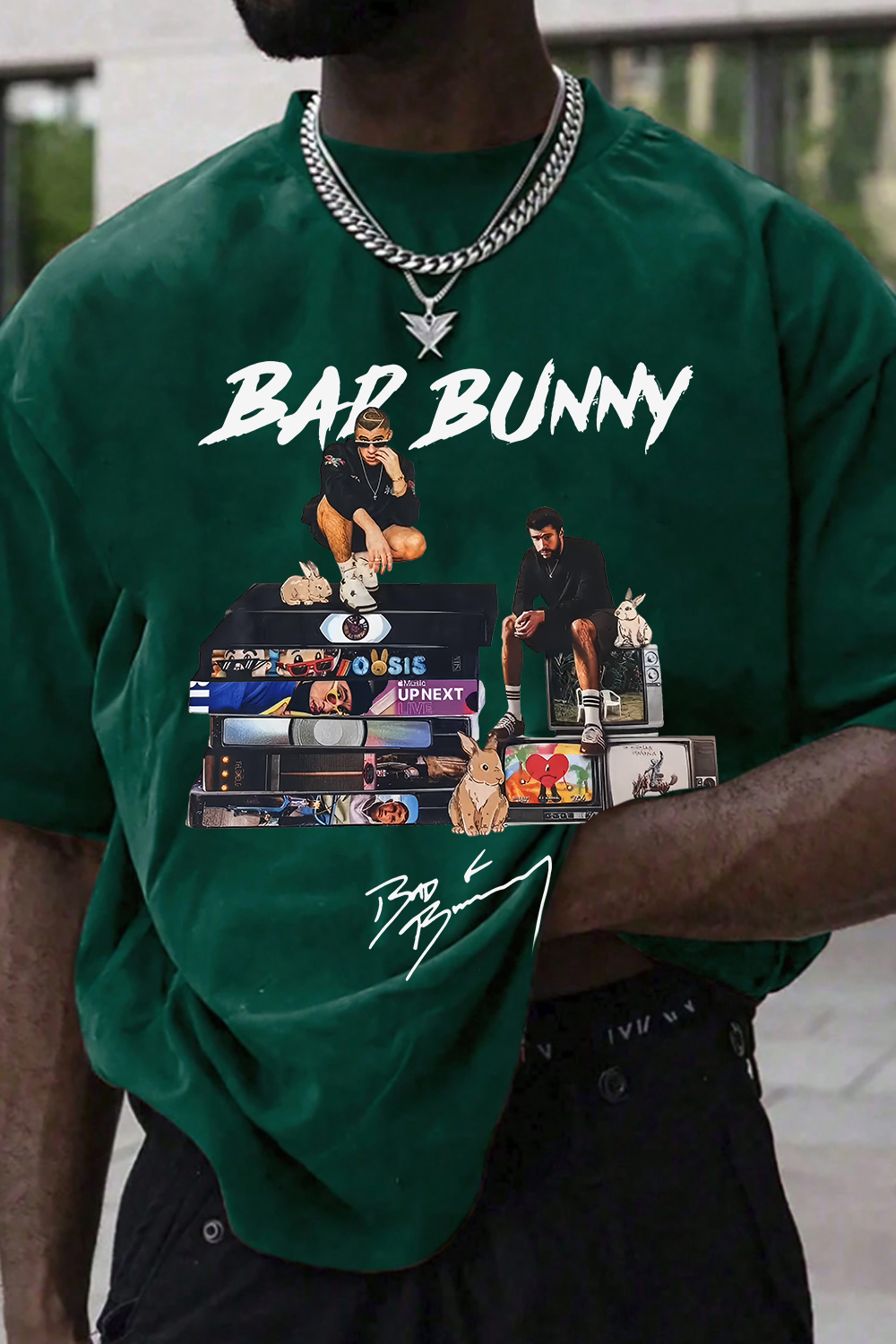 Bad Bunny Debi Tirar Mas Fotos Graphic Tee For Men