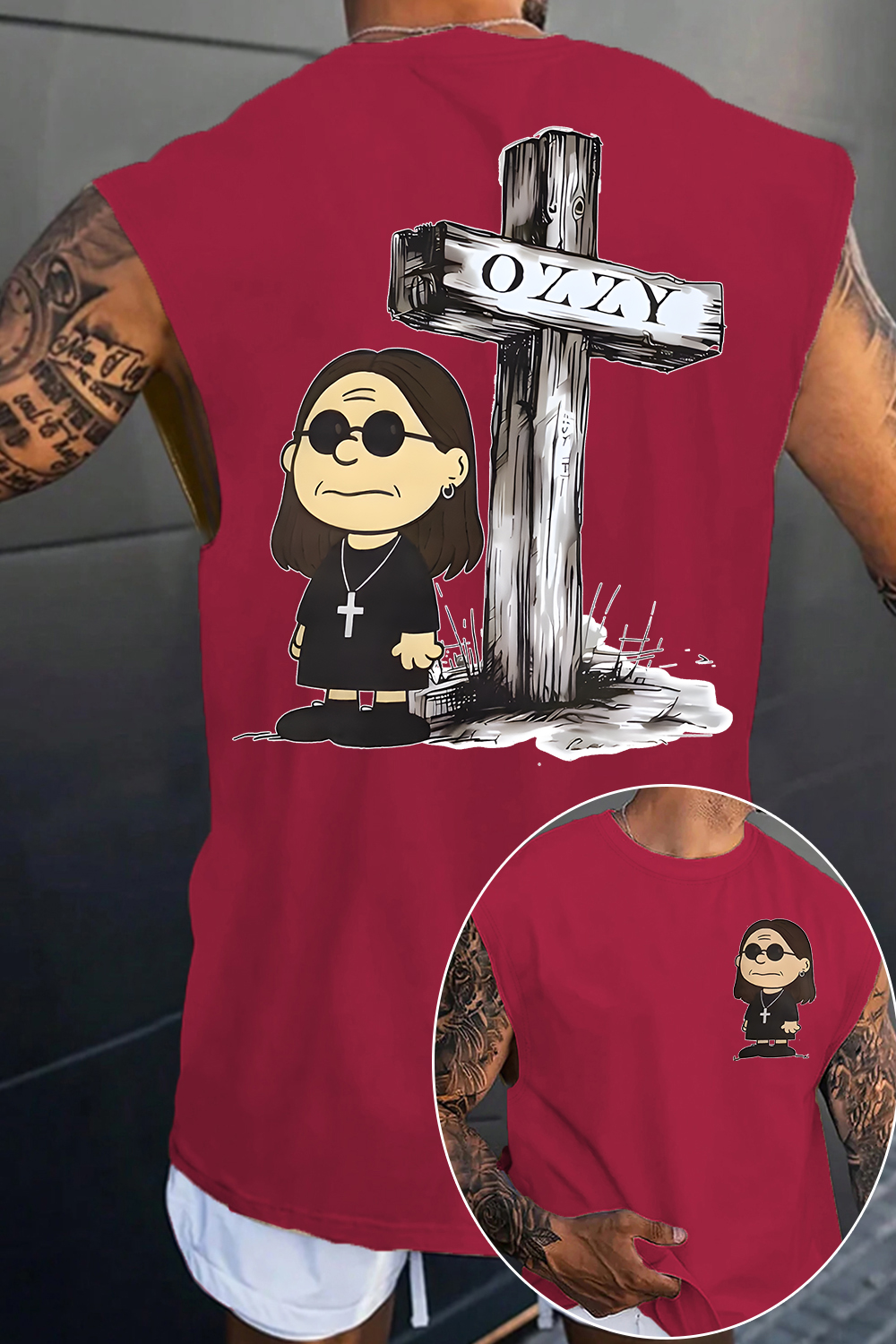 Ozzy and Charlie Brown Vest
