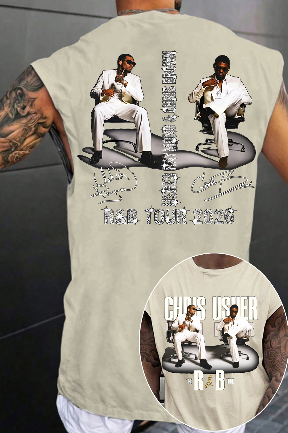 CB & Usher Concert Tank