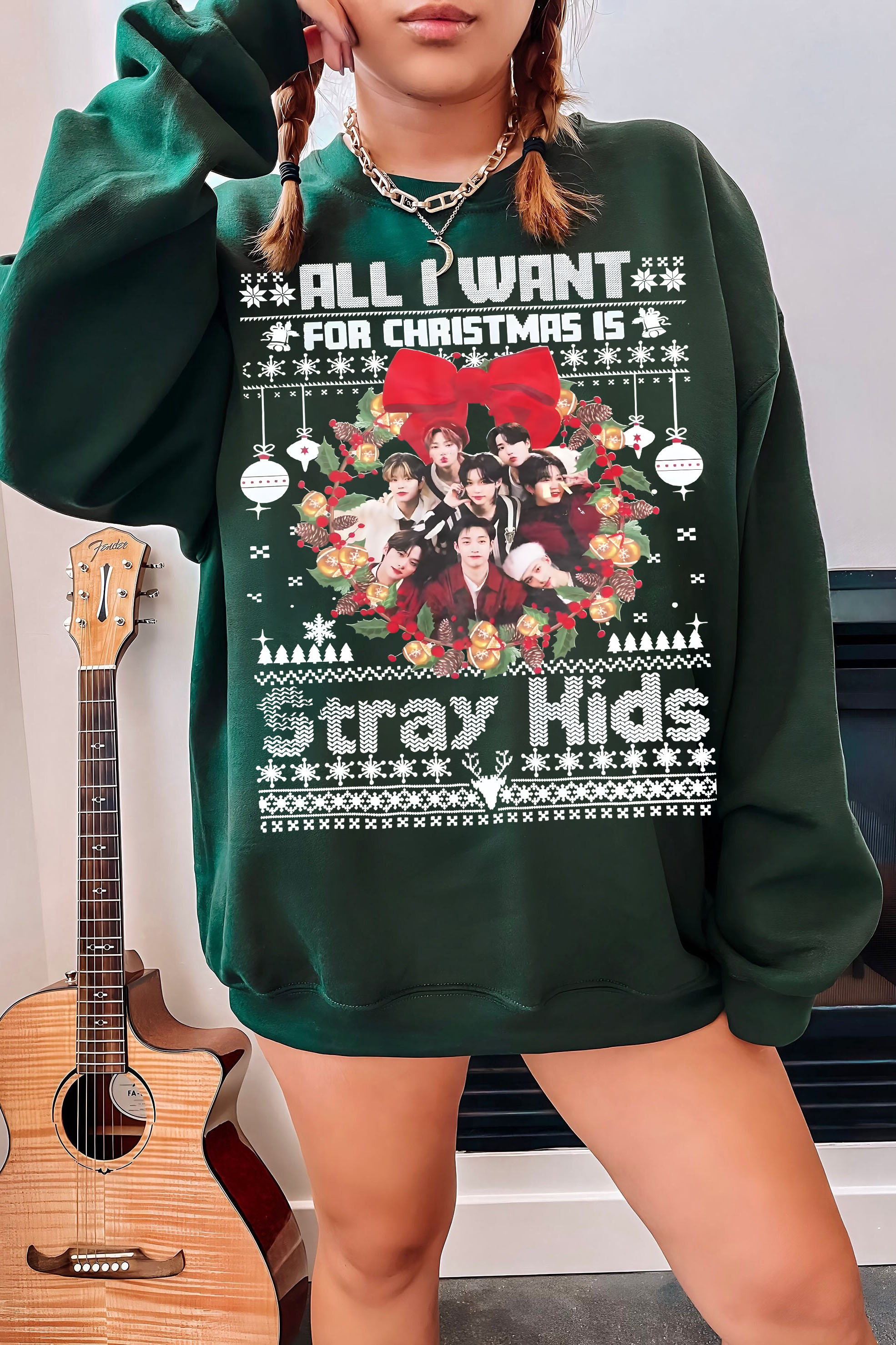 Stray Kids Christmas Version Sweatshirt