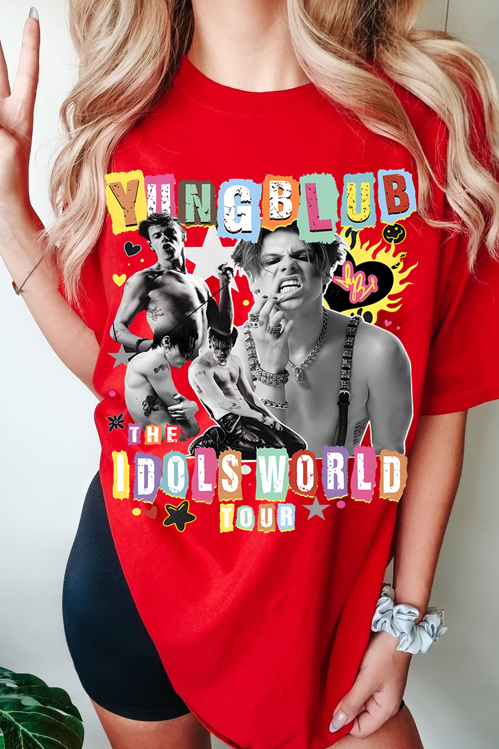 Yungblud 2025 New Album IDOLS tour, Yungblud Music Vintage Shirt