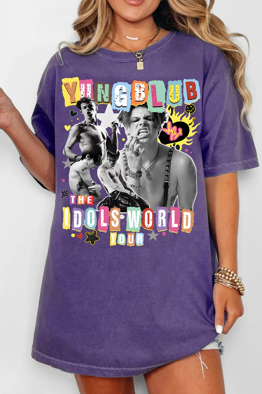 Yungblud 2025 New Album IDOLS tour, Yungblud Music Vintage Shirt