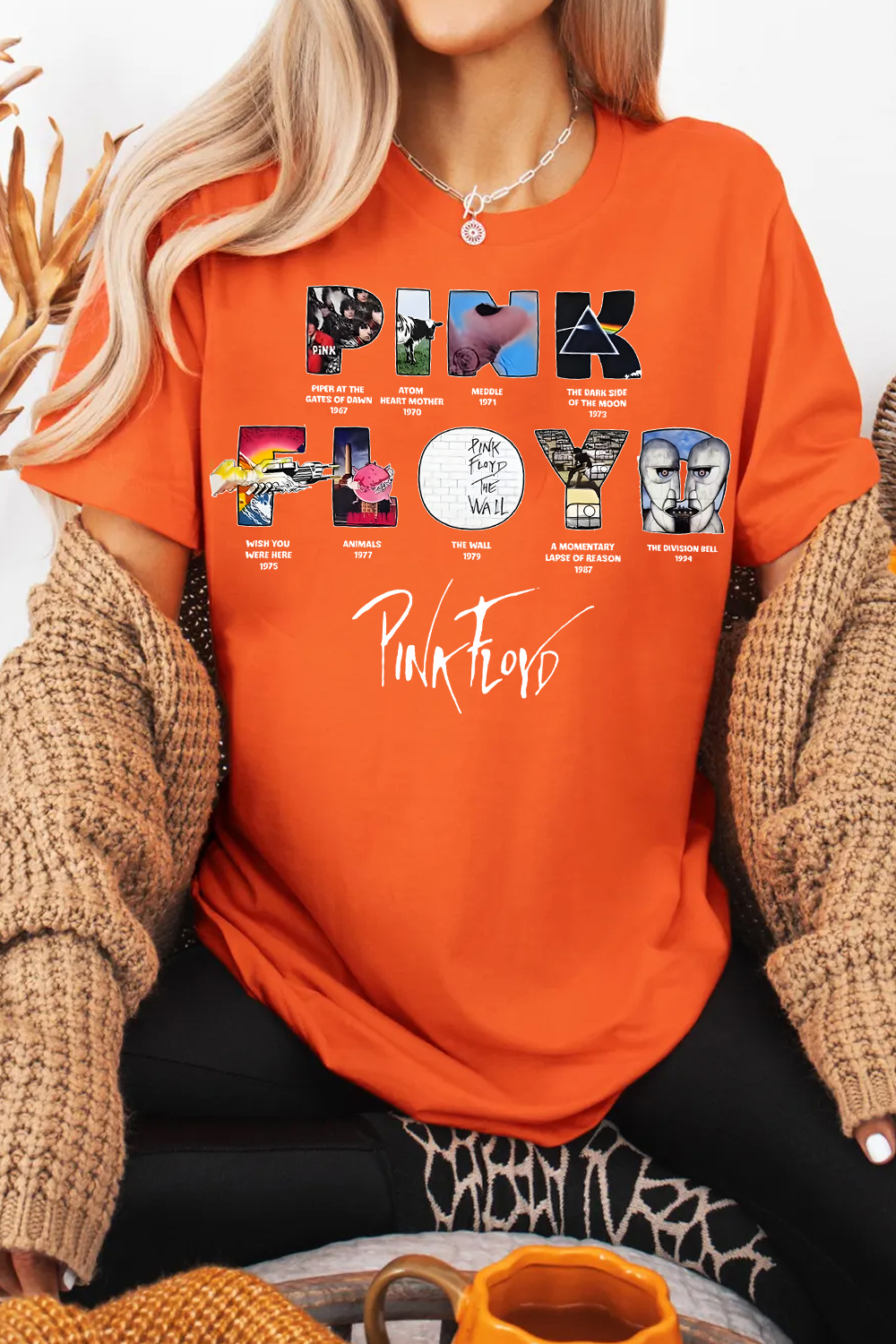 Pink Floyd Men's Short-sleeved Women's T-shirt