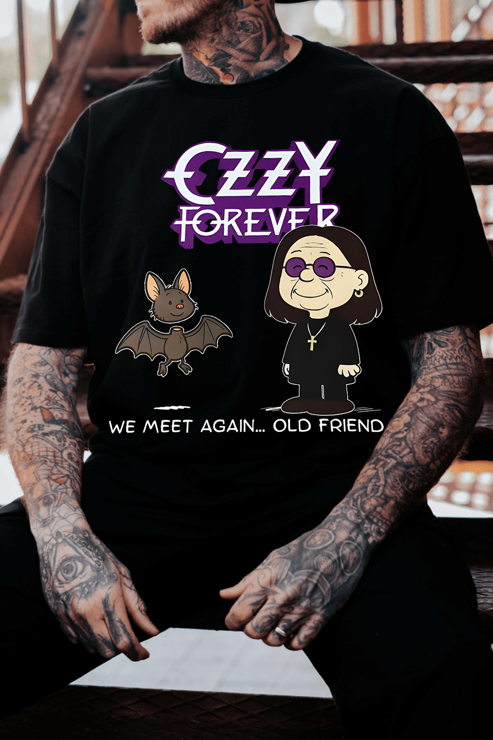 Blacksabbath Ozzyosbourne TEE