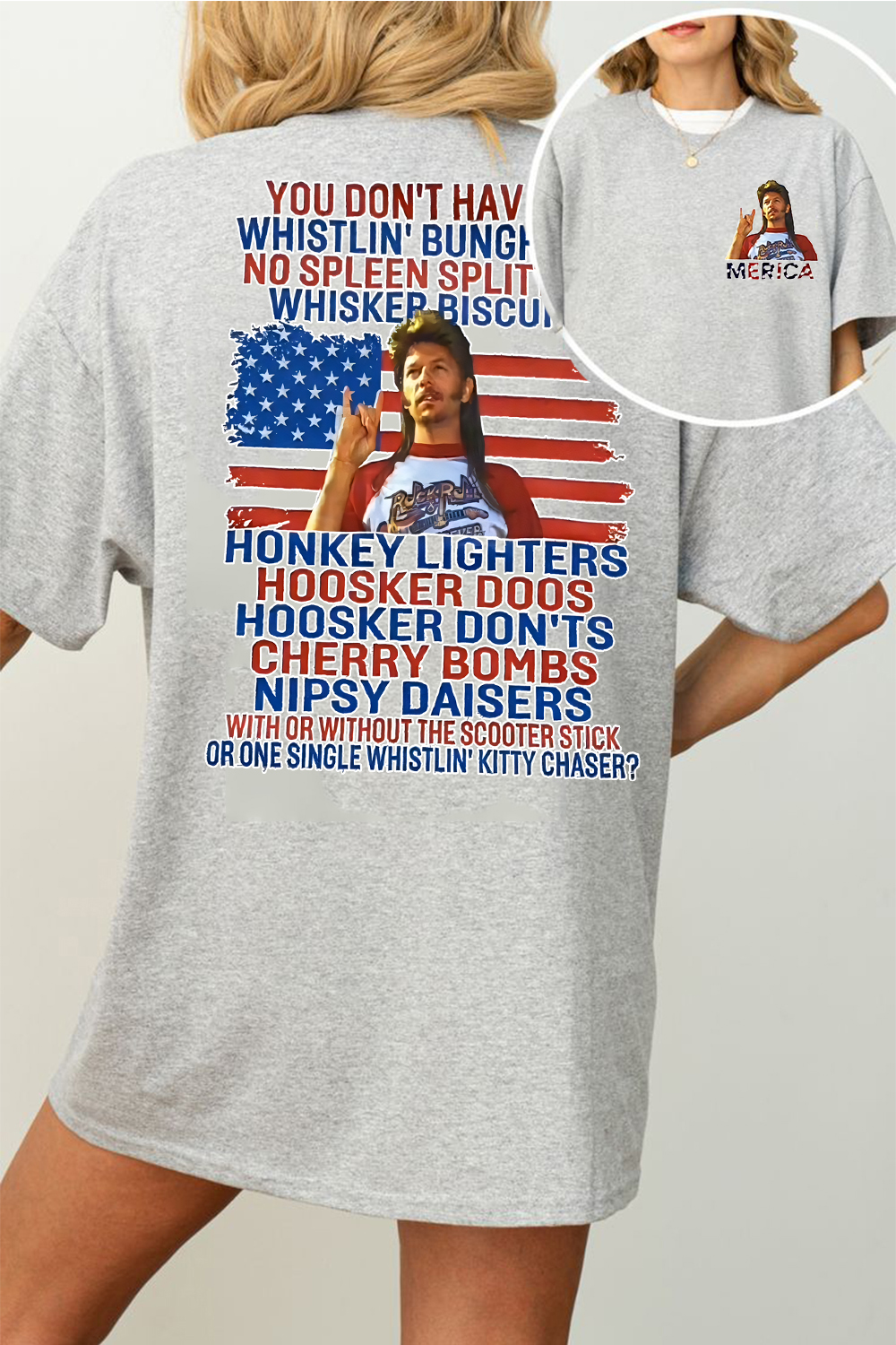 Joe Dirt 2-Sided Women's T-shirt