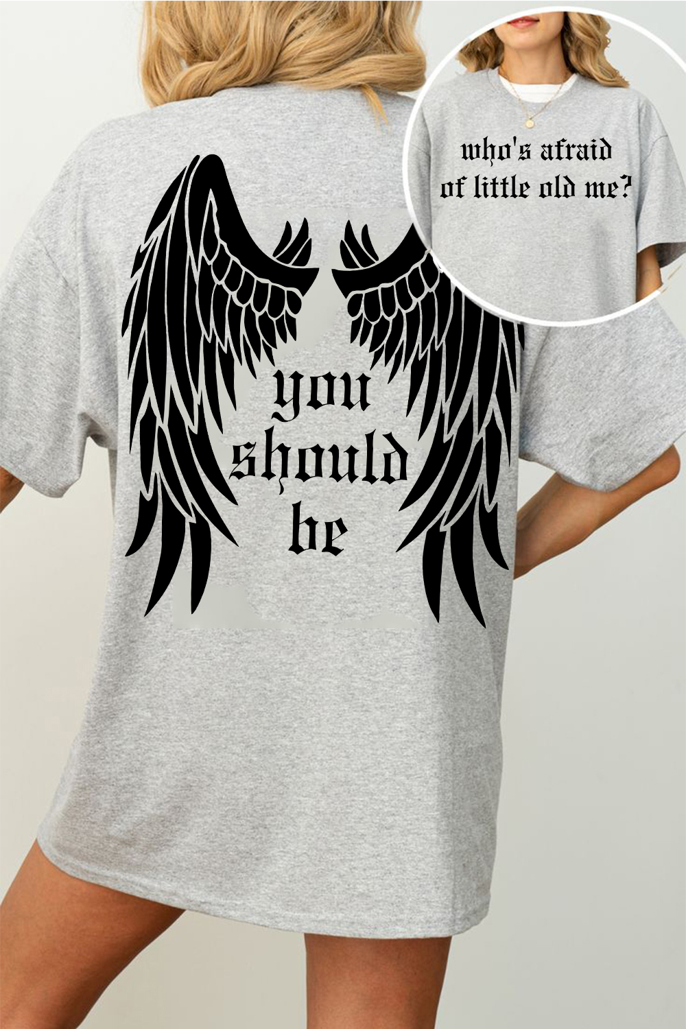 Who's Afraid Of Little Old Me You Should Be Swiftie Tortured Poets Tee For Women