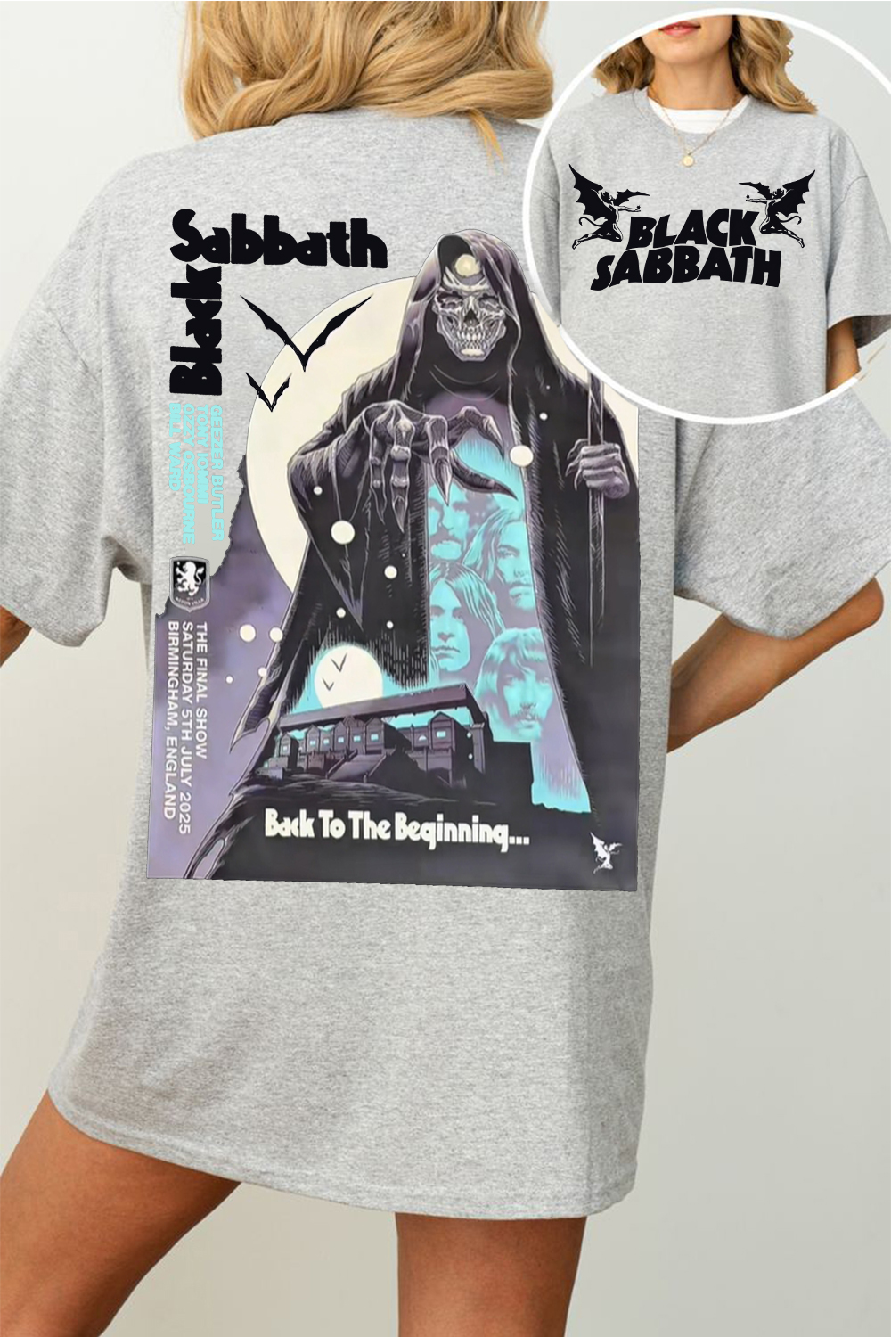 Black sabbath women tee