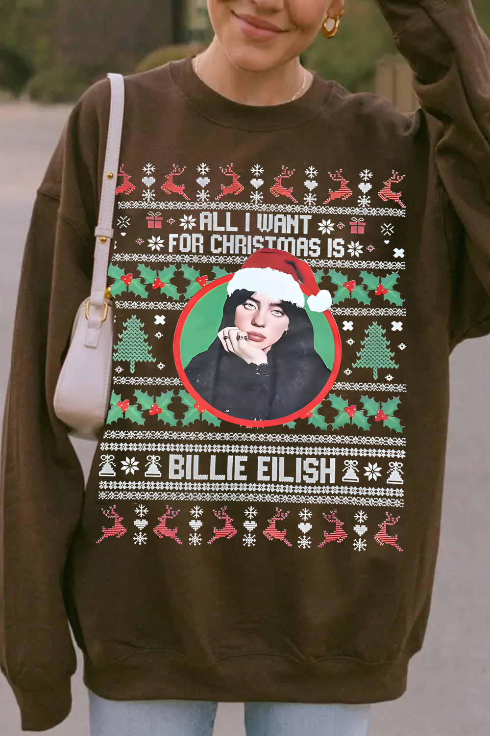 Billie Eilish Christmas Sweatshirt