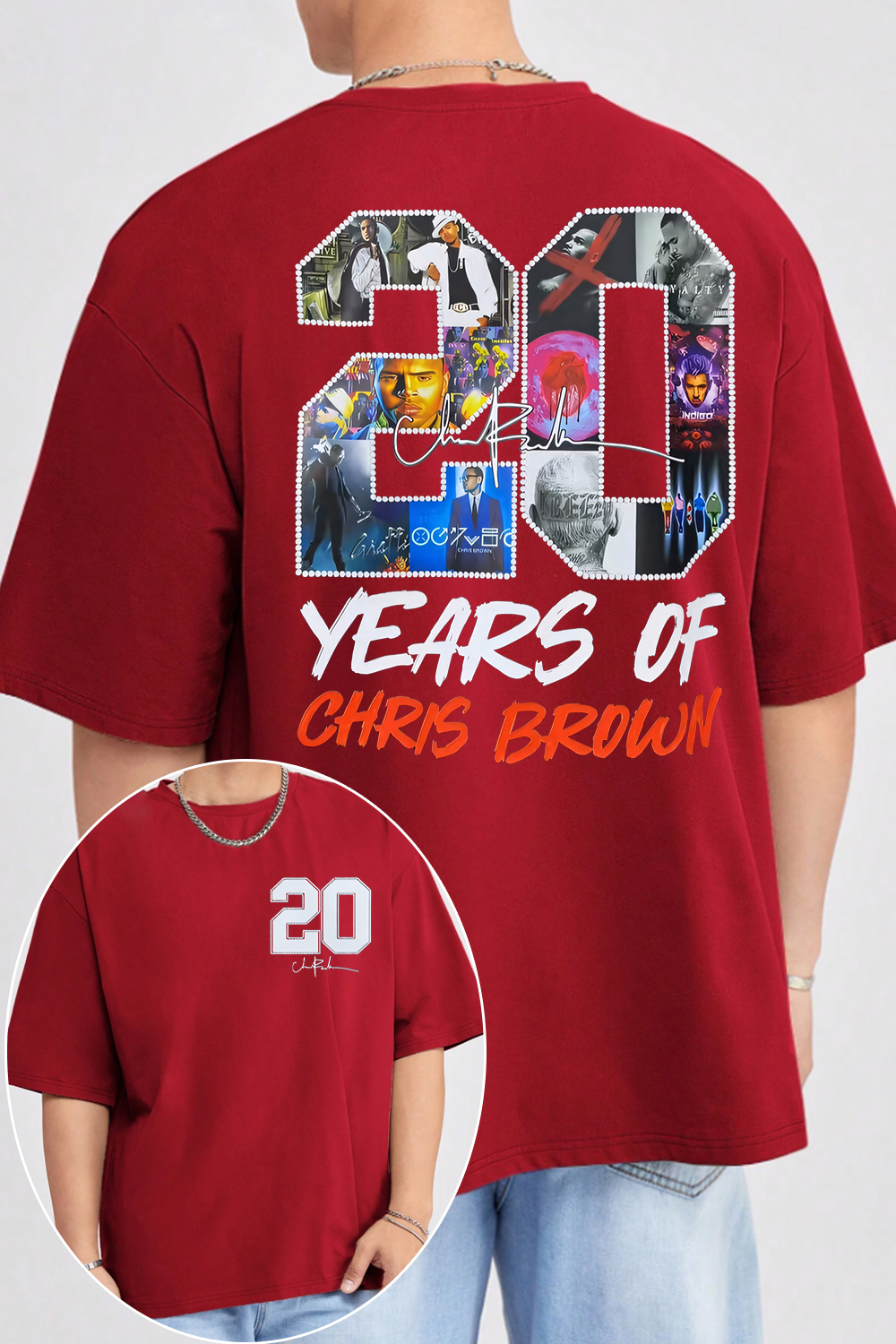 Breeze Team-20 Double-sided printed T-shirt