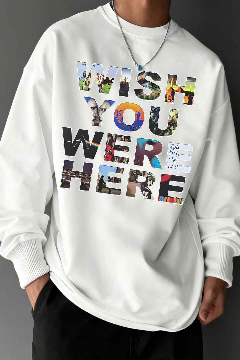 Pink Floyd Fans Round Neck Long-Sleeved T-Shirt