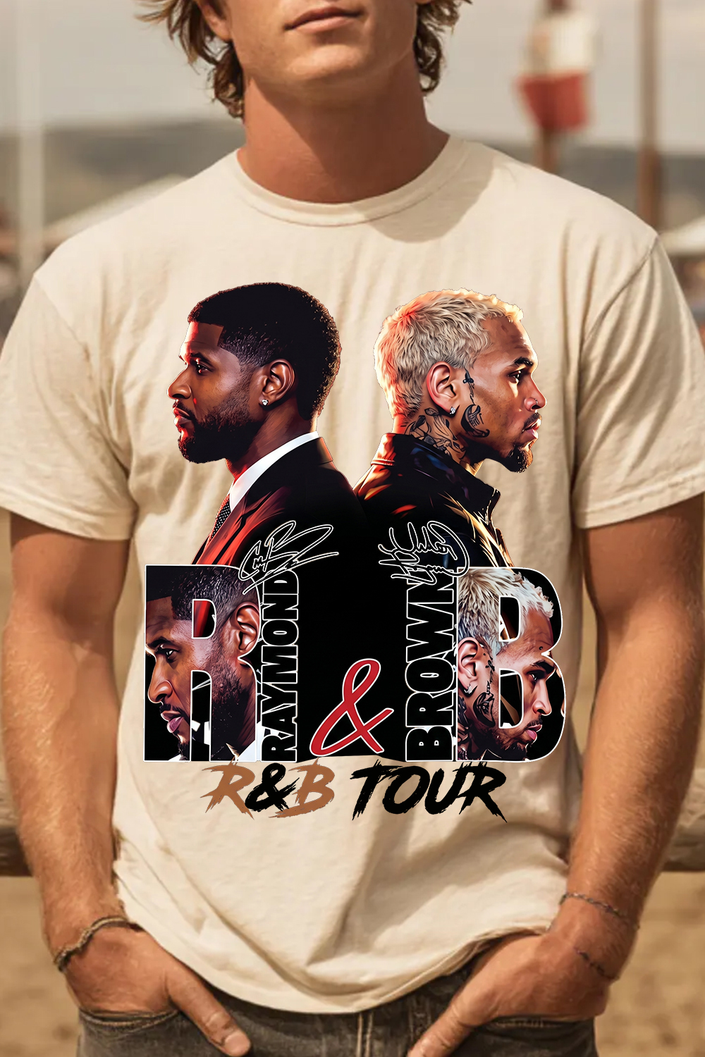 Raymond And Brown Mne's Tee For Real Fan For Concert