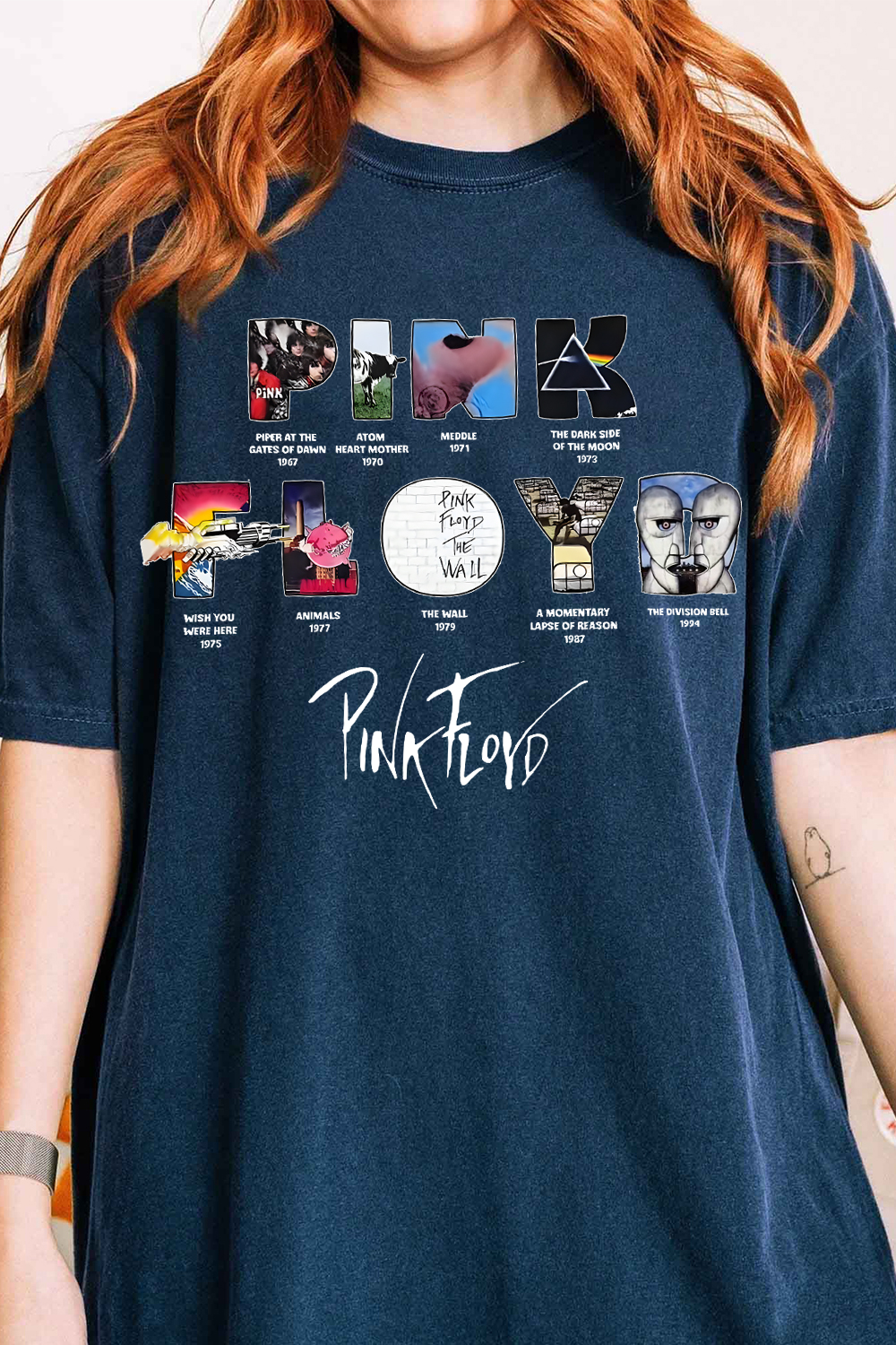 Pink Floyd Men's Short-sleeved Women's T-shirt