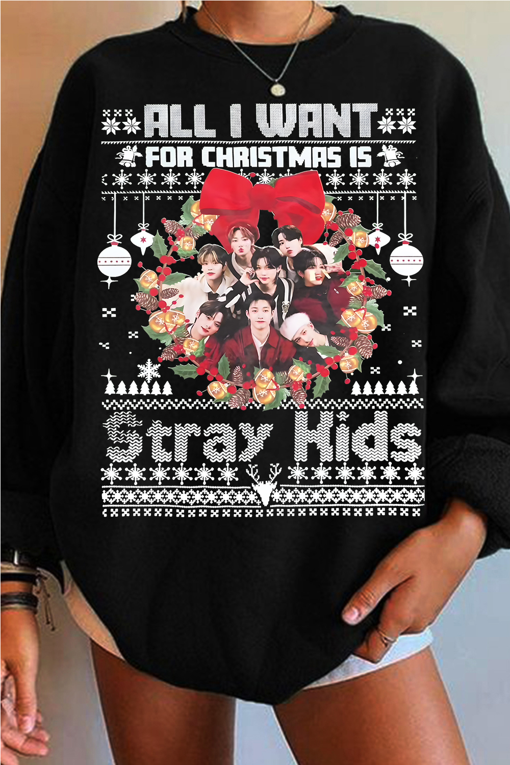 Stray Kids Christmas Version Sweatshirt