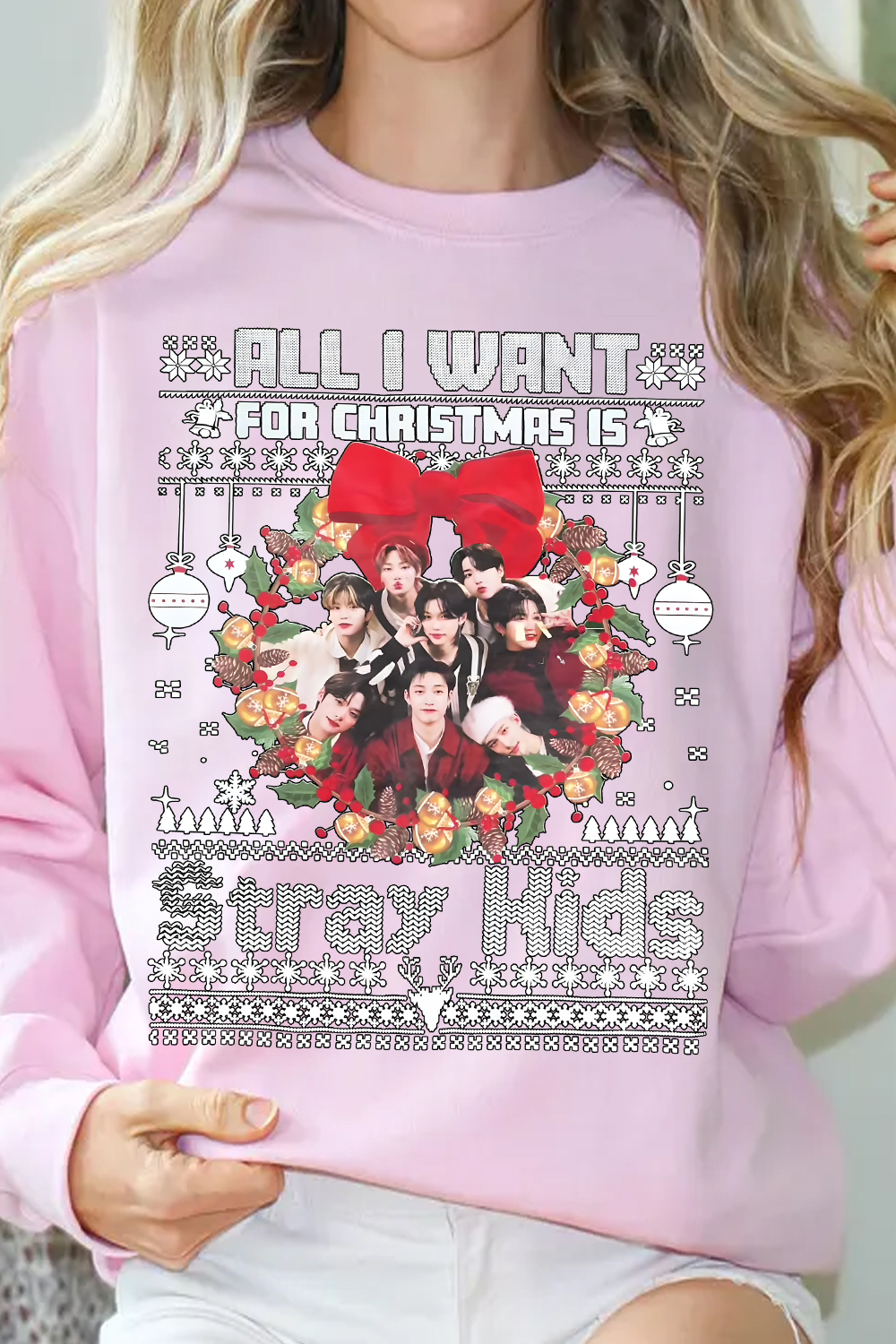 Stray Kids Christmas Version Sweatshirt