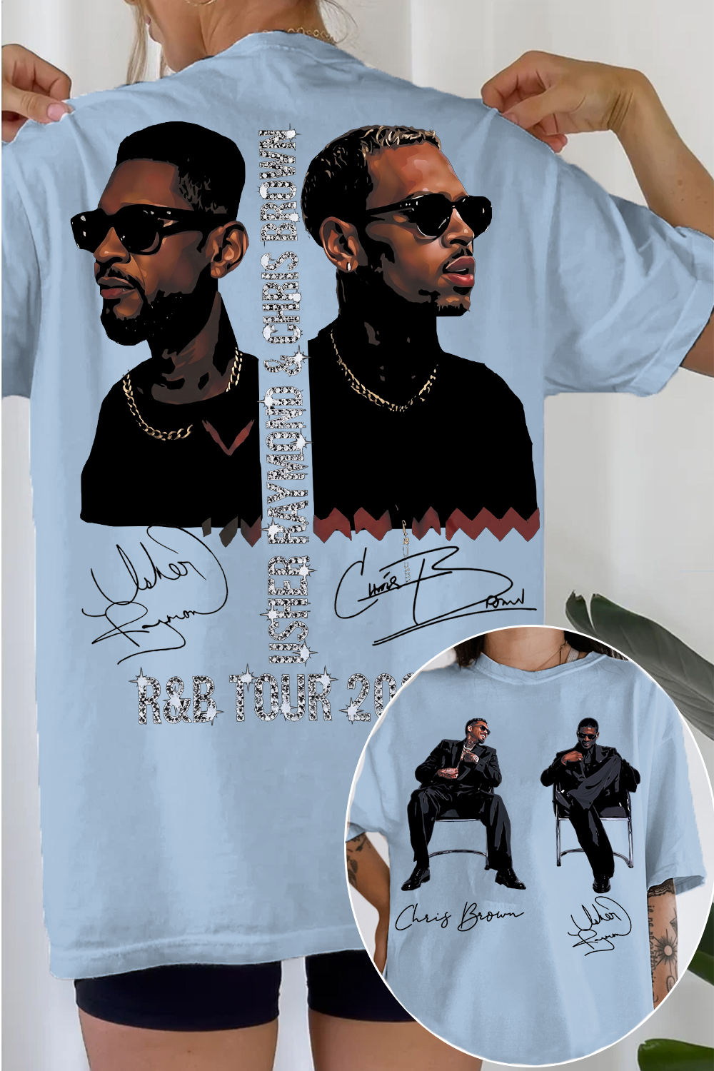 CB & Usher Concert Women's Tee