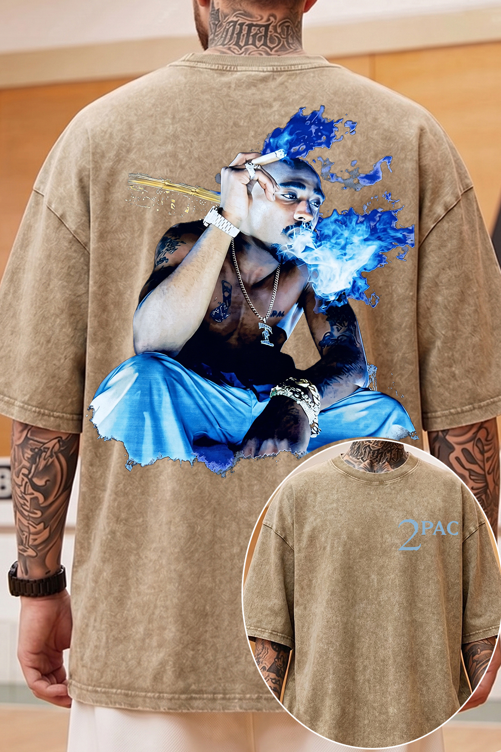 BETAwards JanetJackson 2pac Washed Cotton Tee