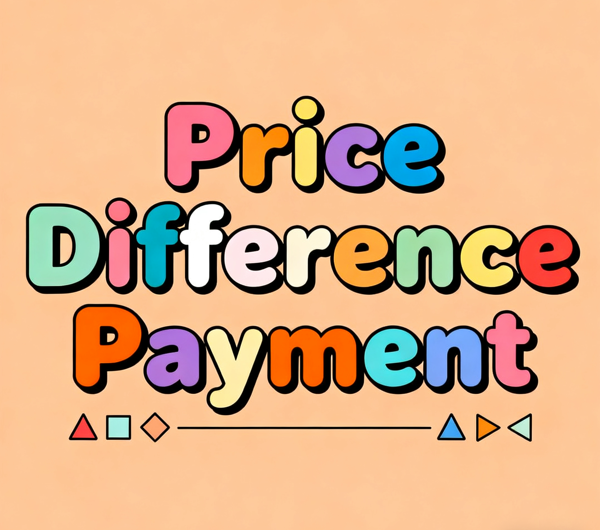 Price Difference Payment