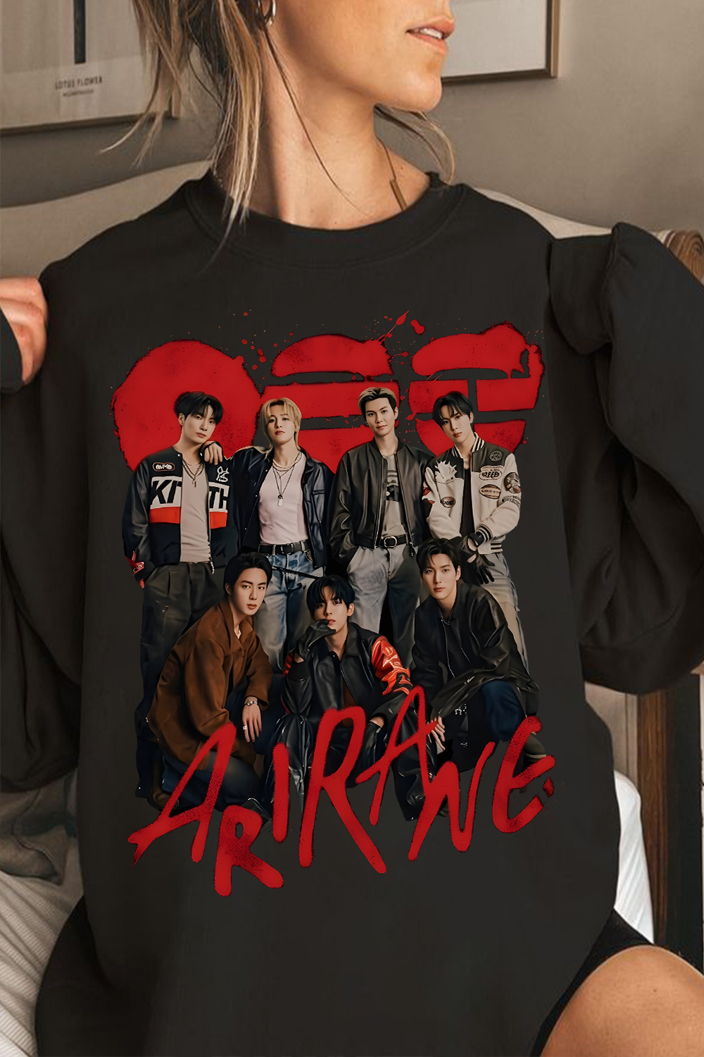 BTS Printed Sweatshirt