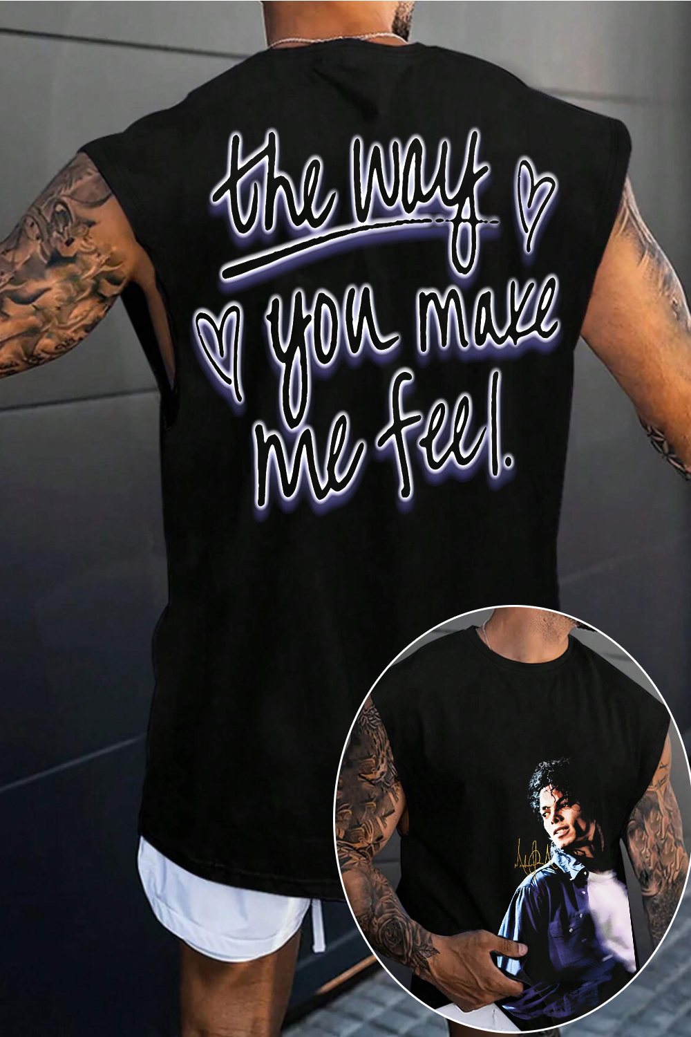 MJ Signature Vest (With Backprint)