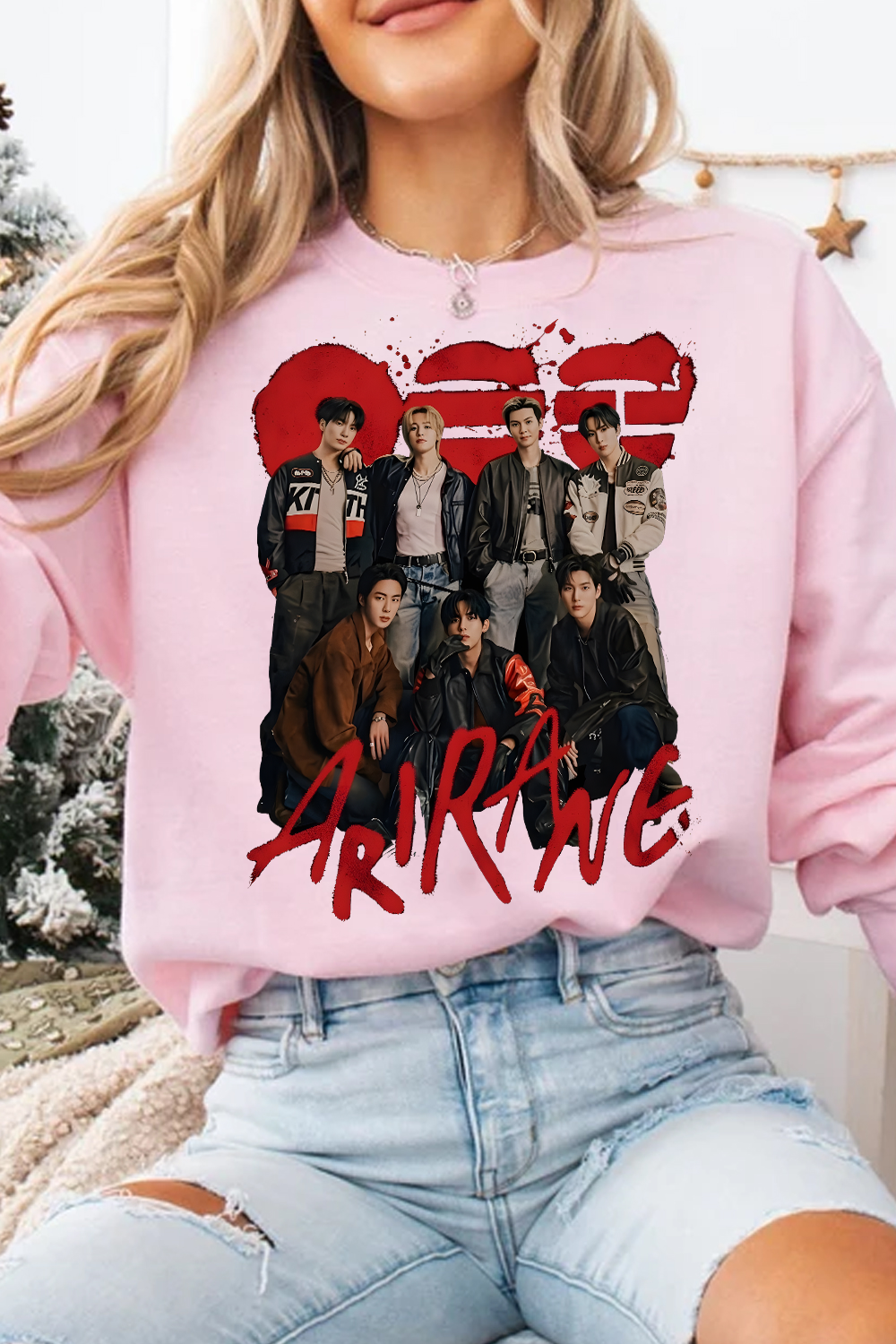 BTS Printed Sweatshirt