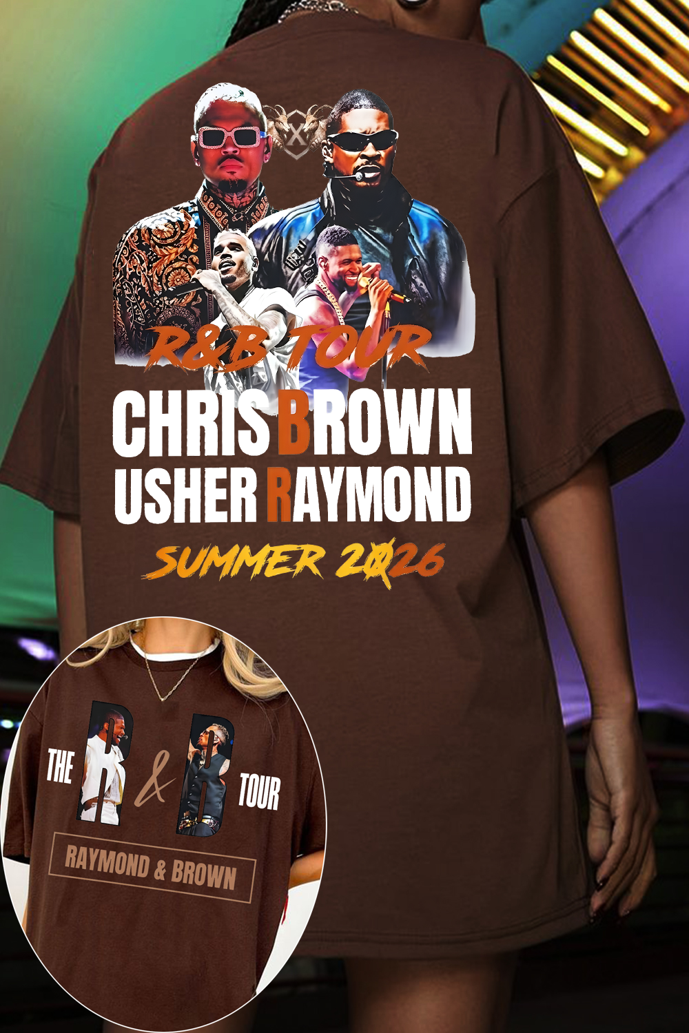 Usher x Chris Brown Women's T-Shirt