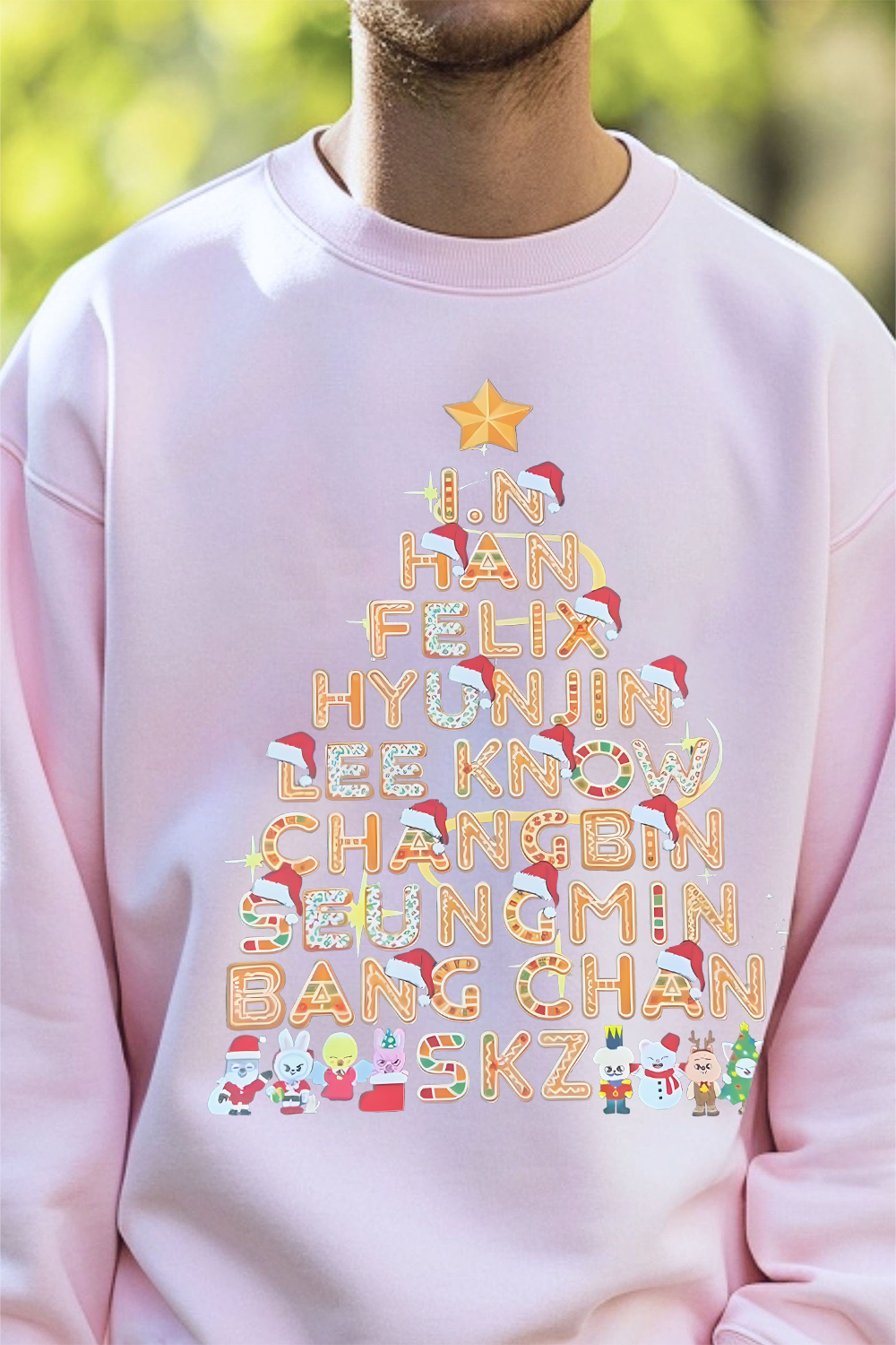 Straykids Fans Christmas Sweatshirt For Men