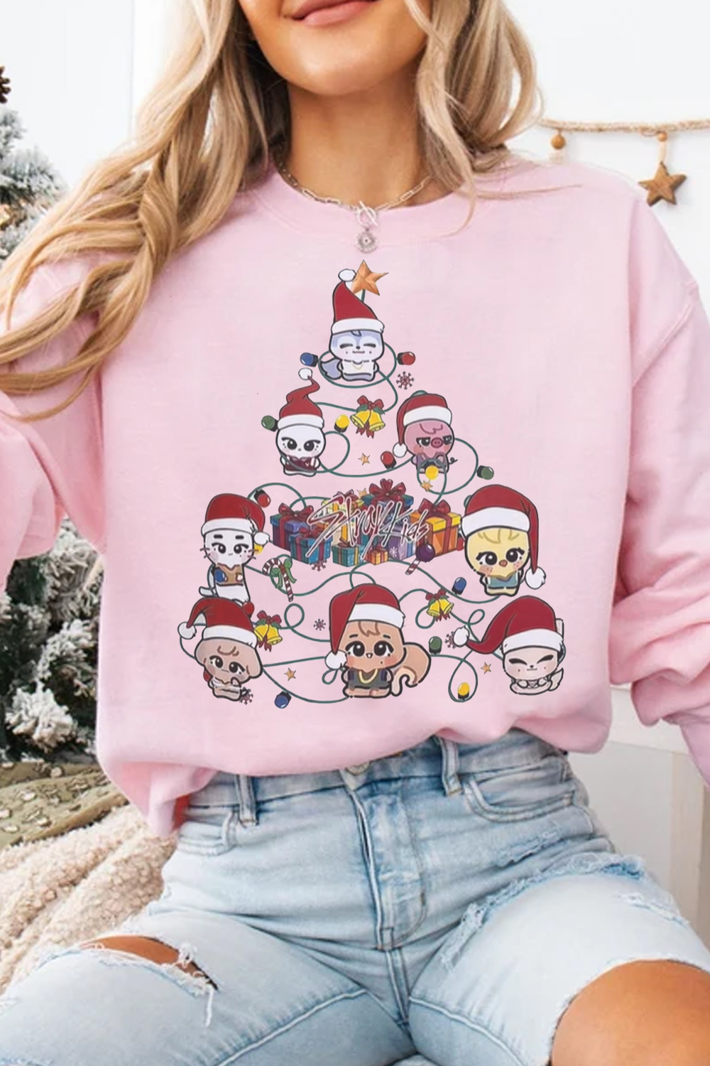 Straykids Fans Christmas Sweatshirt