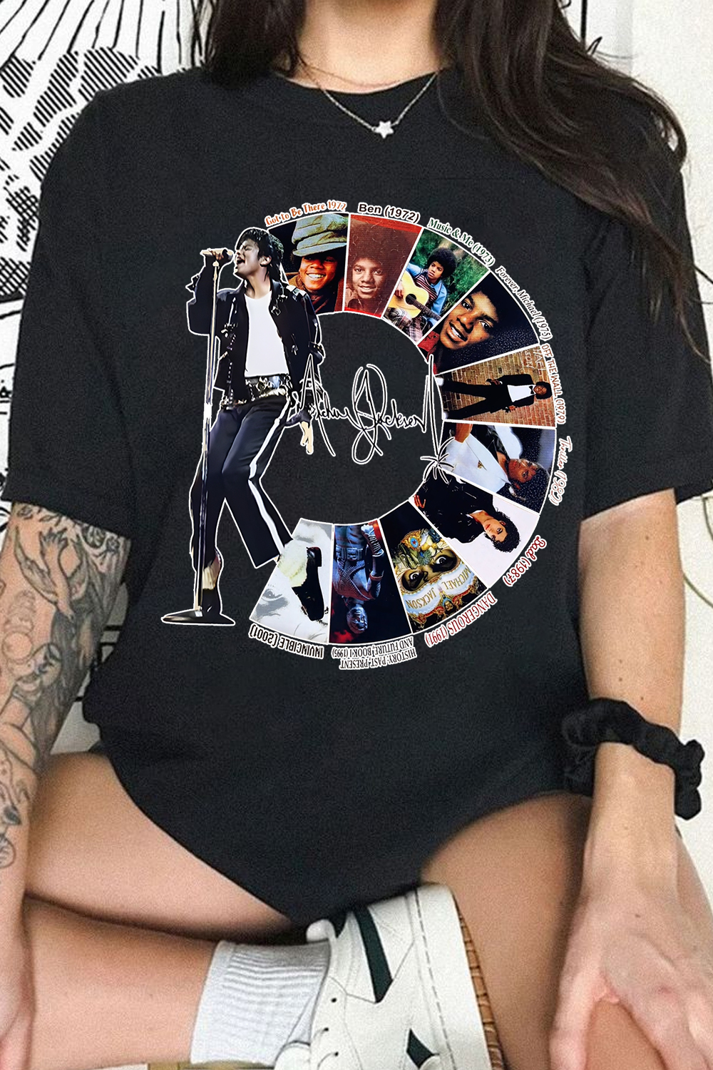 Michael Jackson Fan Women tee