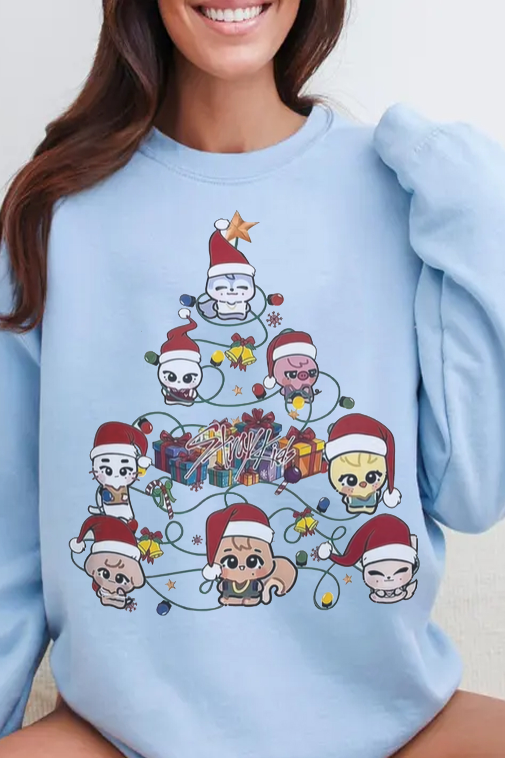 Straykids Fans Christmas Sweatshirt