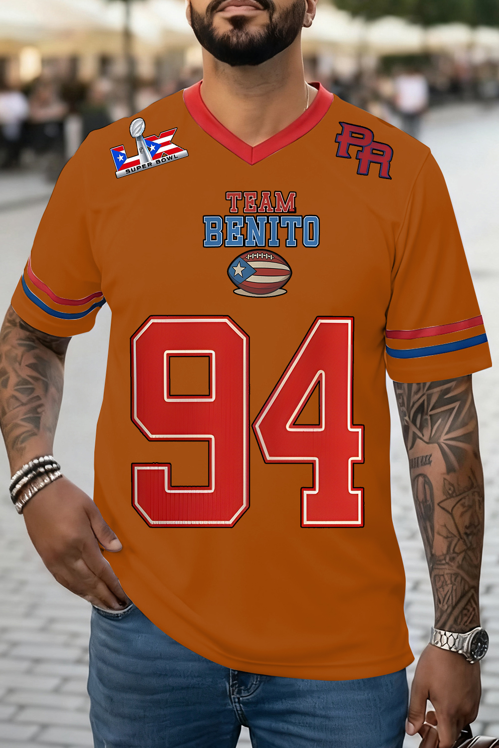 Cool Bunny Jersey for Breezy Bowl 2026 🔥Team Benito Football Jersey