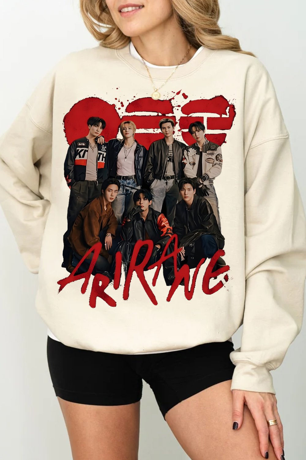 BTS Printed Sweatshirt